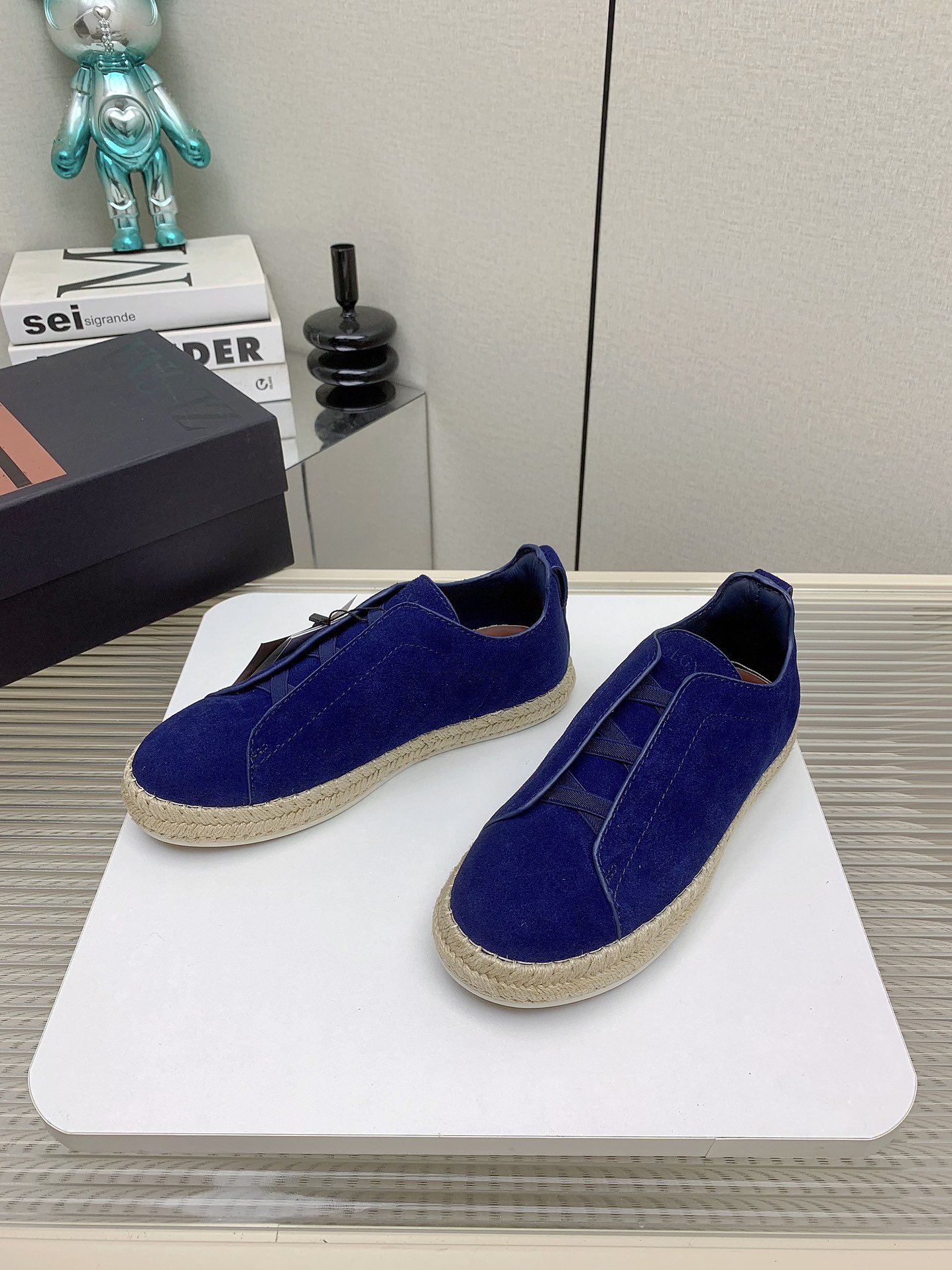 Zegna 2024SS Luxury Fisherman Shoes with Triple Stitch Detail (High Quality) - 图片 2