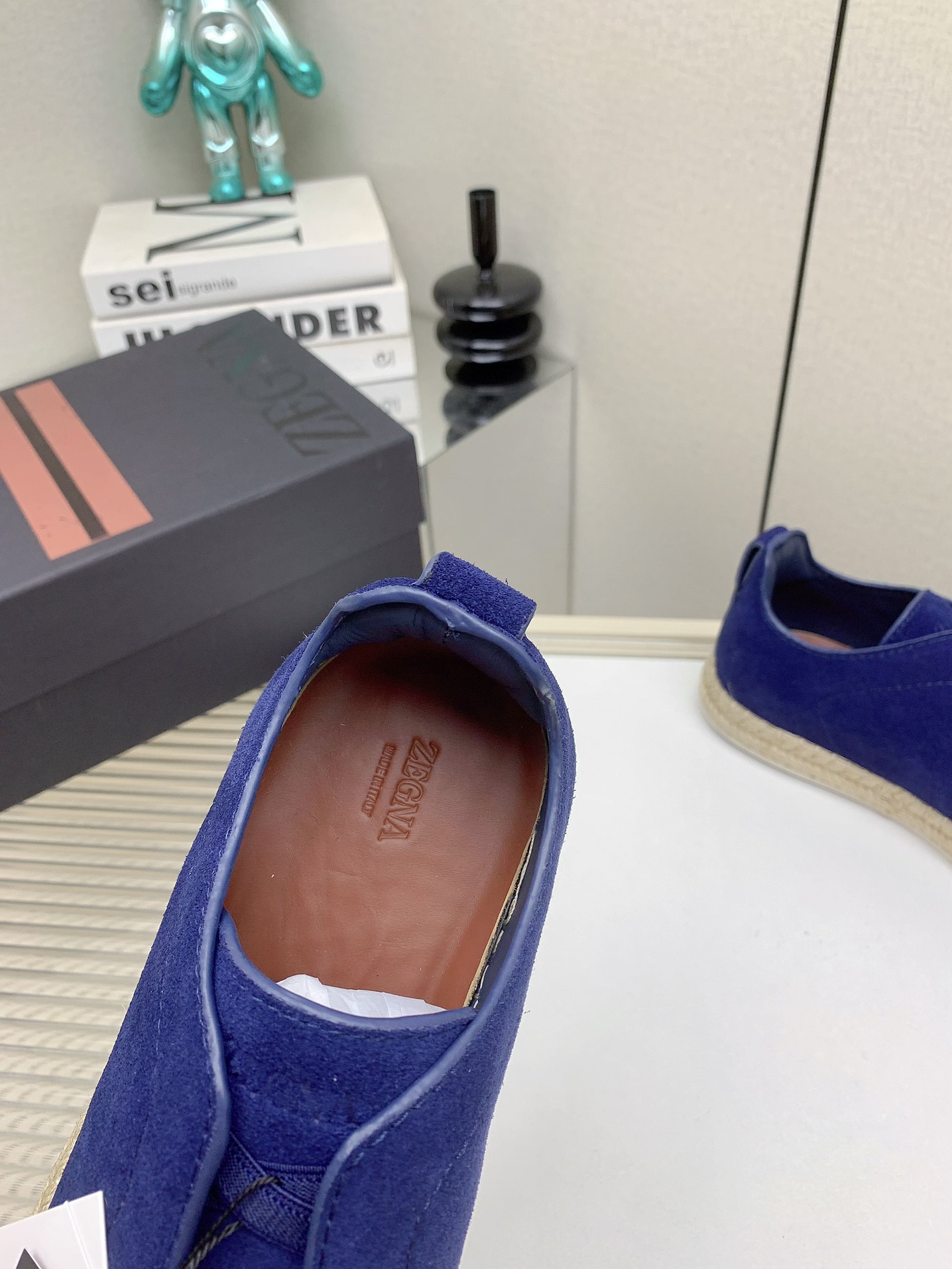 Zegna 2024SS Luxury Fisherman Shoes with Triple Stitch Detail (High Quality) - 图片 6