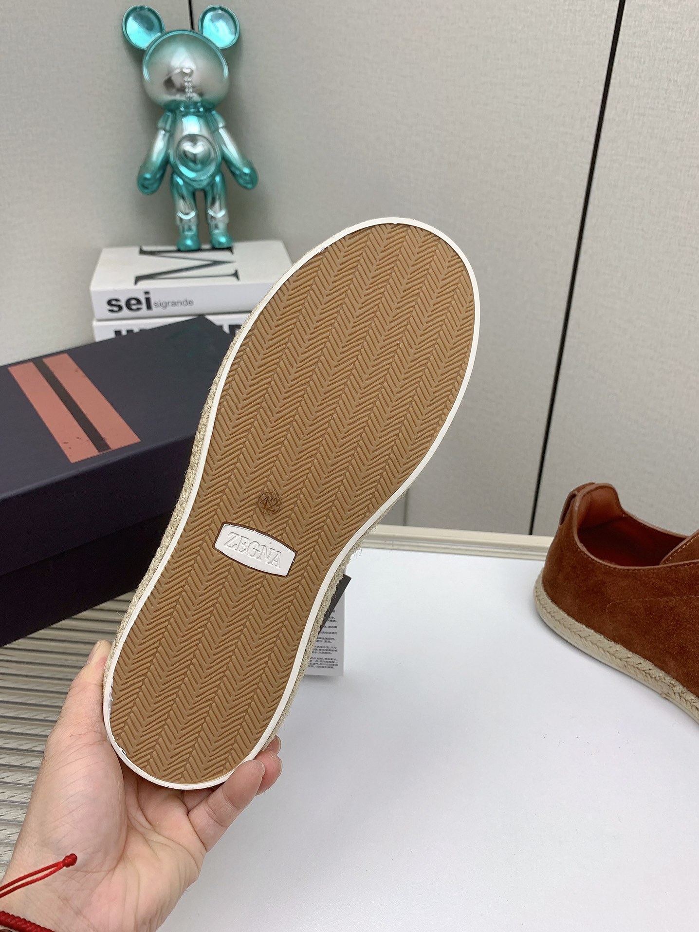 Zegna 2024SS Luxurious Fisherman Shoes: Triple Stitch Detail, Lightweight Comfort. - 图片 8