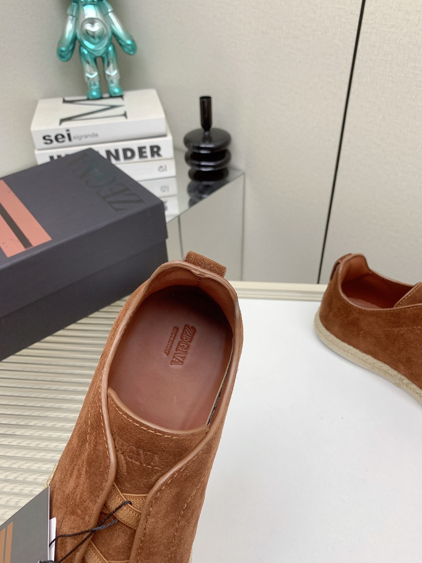 Zegna 2024SS Luxurious Fisherman Shoes: Triple Stitch Detail, Lightweight Comfort. - 图片 6