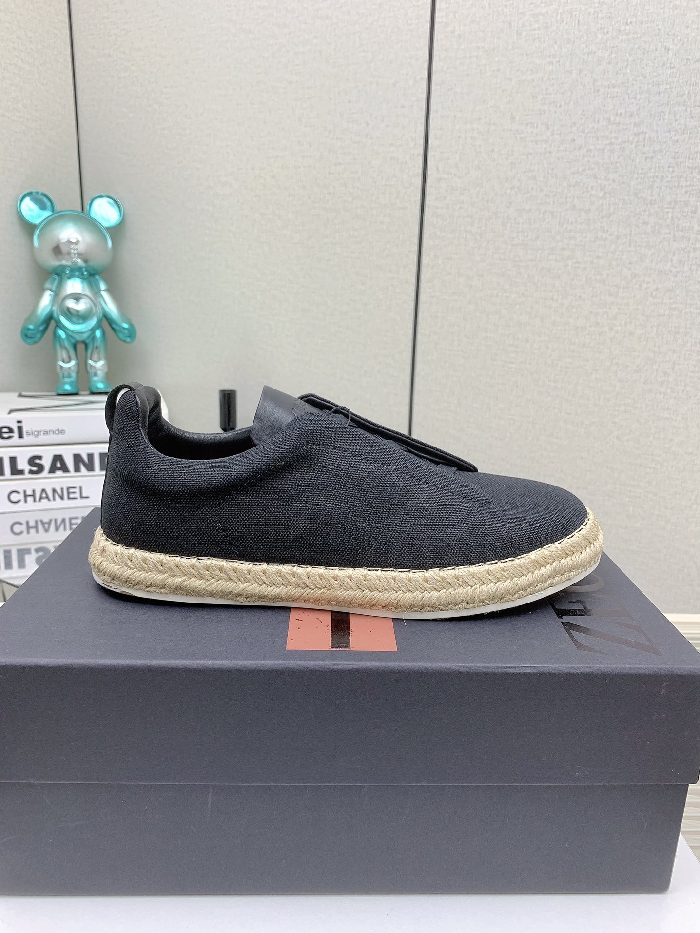 Luxurious Plaster Bottom Fisherman Shoes by Zegna 2024SS (High Quality) - 图片 4