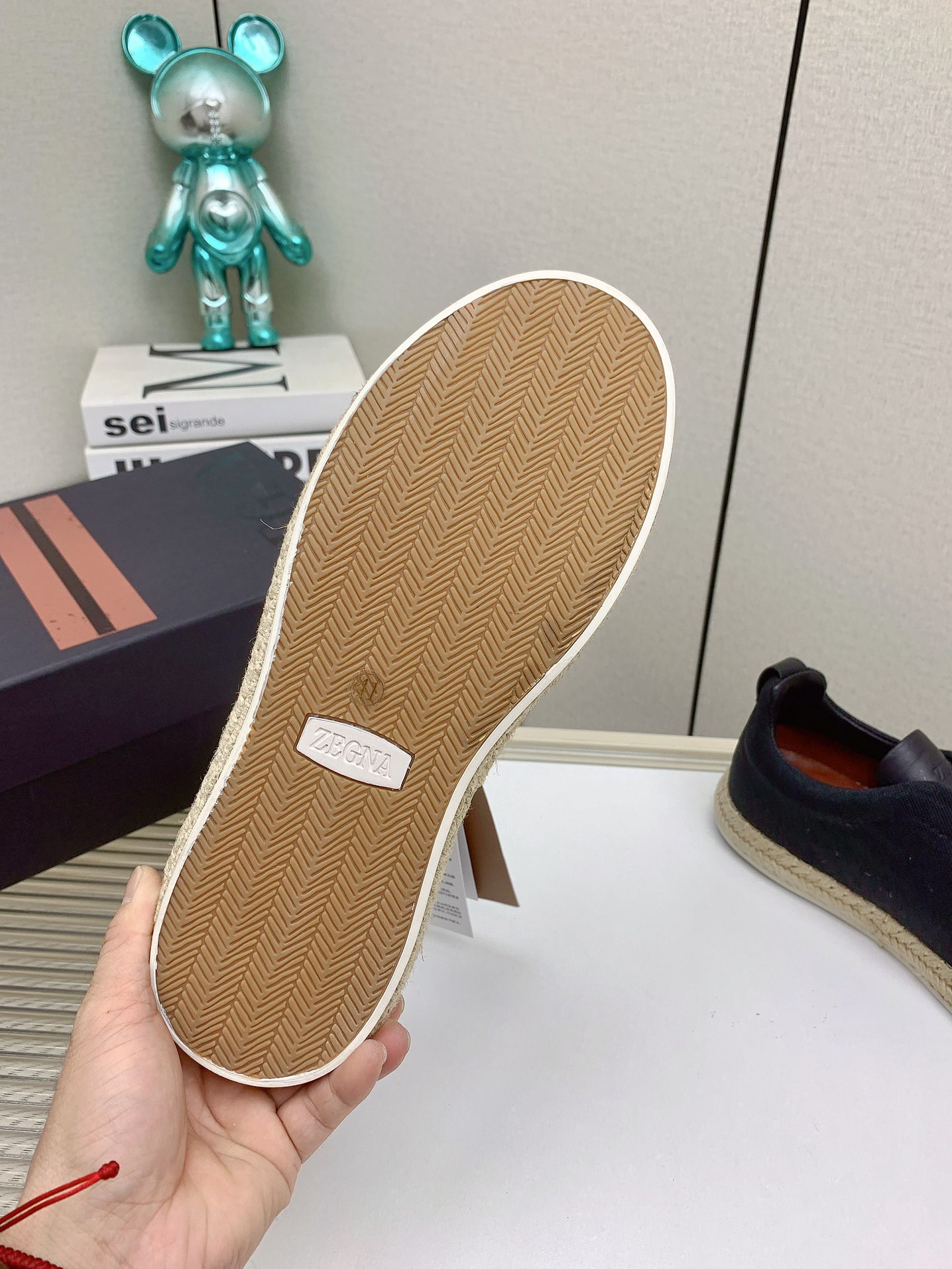 Luxurious Plaster Bottom Fisherman Shoes by Zegna 2024SS (High Quality) - 图片 8