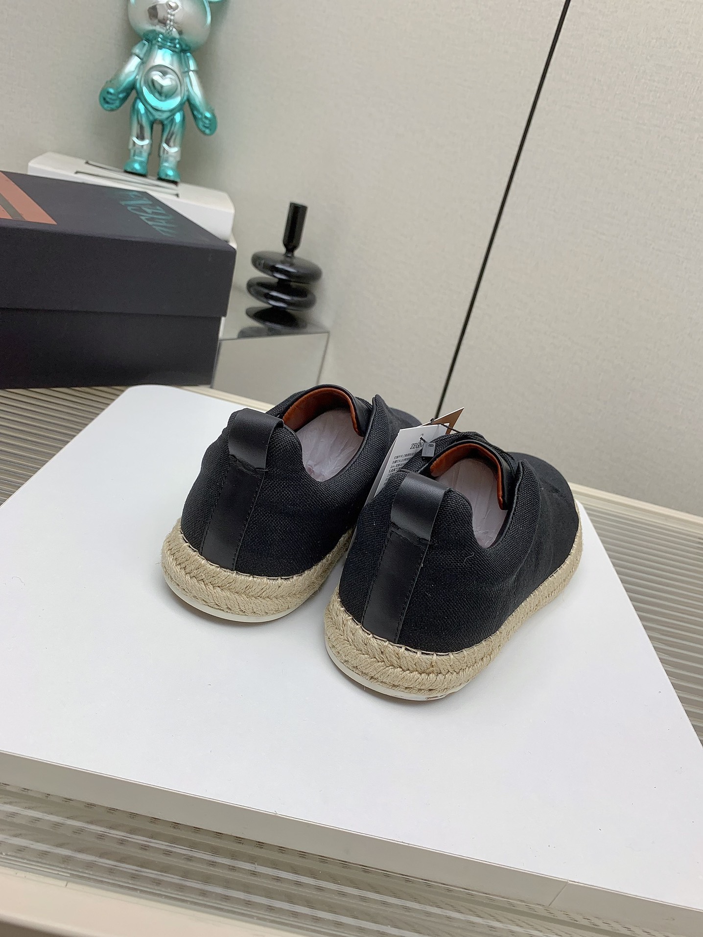 Luxurious Plaster Bottom Fisherman Shoes by Zegna 2024SS (High Quality) - 图片 7