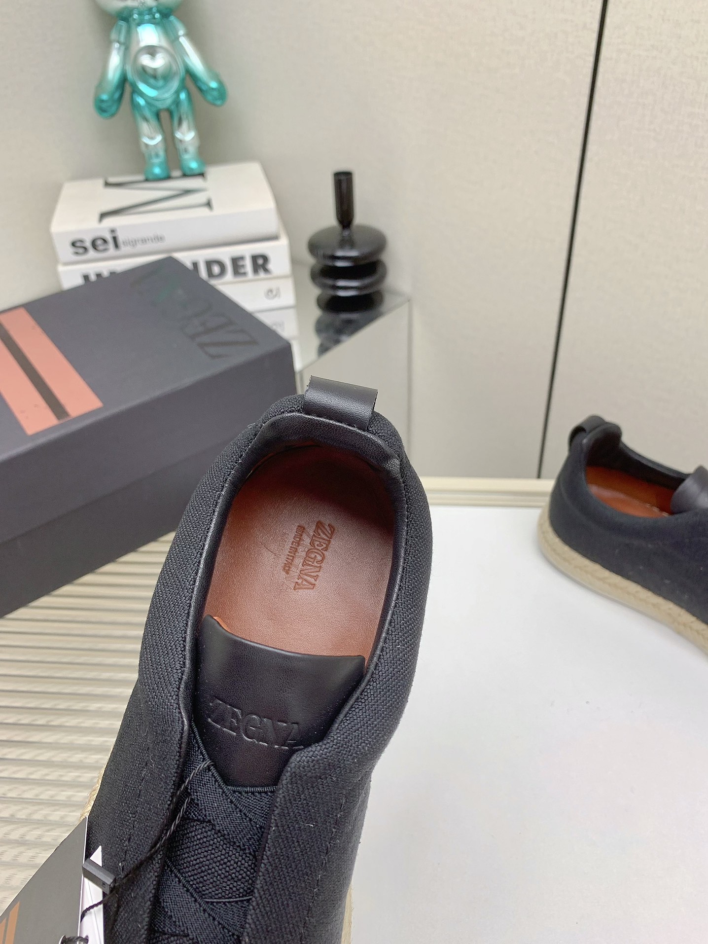 Luxurious Plaster Bottom Fisherman Shoes by Zegna 2024SS (High Quality) - 图片 6