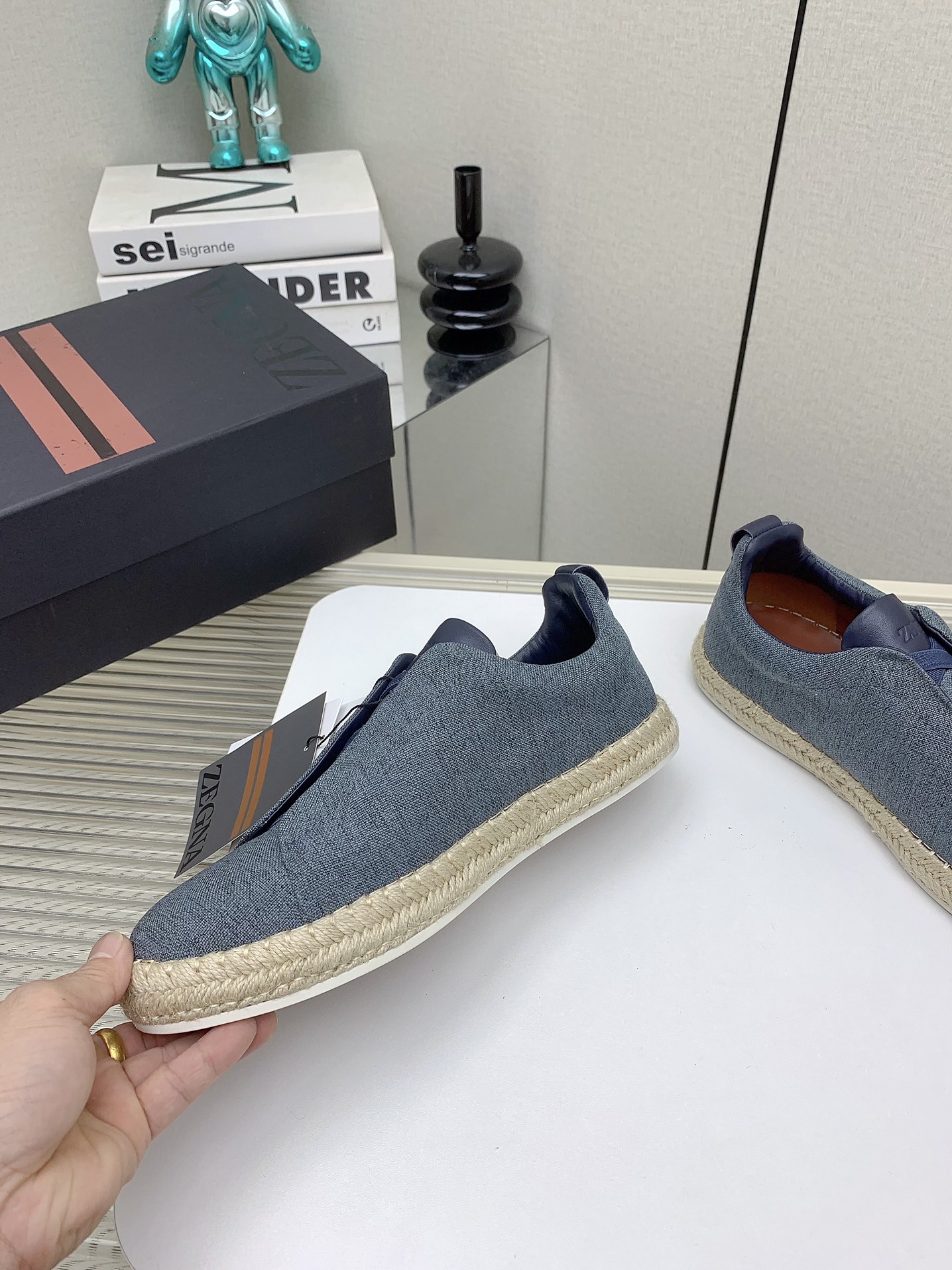 Zegna 2024SS Luxury Fisherman Shoes with Triple Stitch Detail (High Quality) - 图片 3