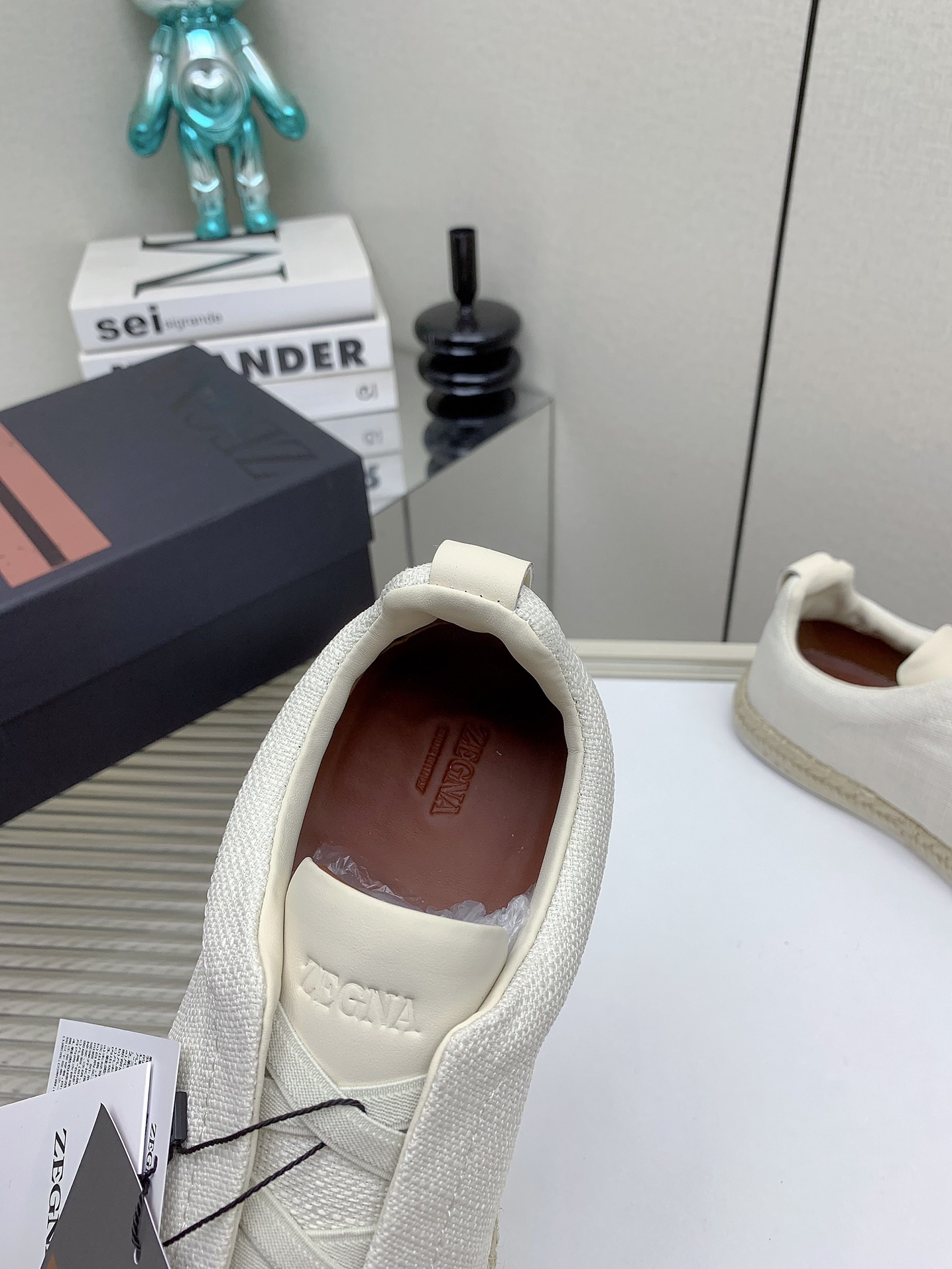 Zegna 2024SS Luxury Fisherman Shoes: Triple Stitch Detail, Comfortable and Stylish. - 图片 7