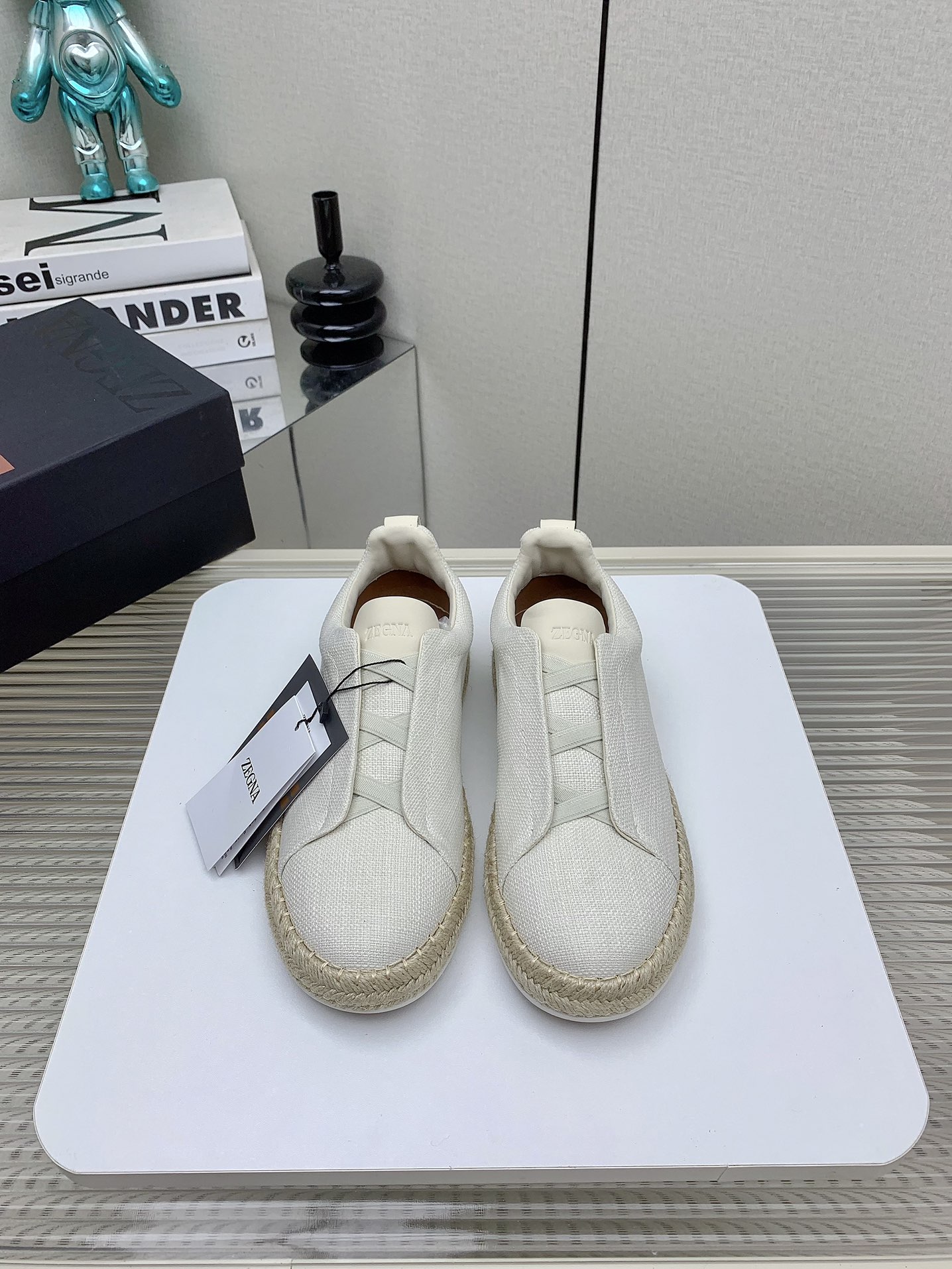 Zegna 2024SS Luxury Fisherman Shoes: Triple Stitch Detail, Comfortable and Stylish. - 图片 5
