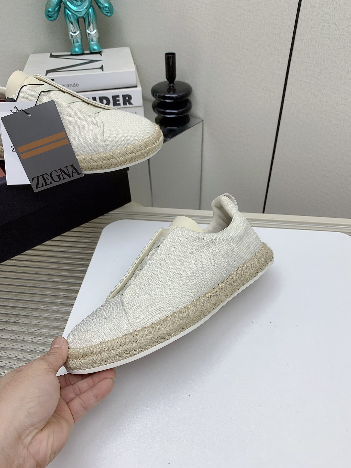 Zegna 2024SS Luxury Fisherman Shoes: Triple Stitch Detail, Comfortable and Stylish. - 图片 6