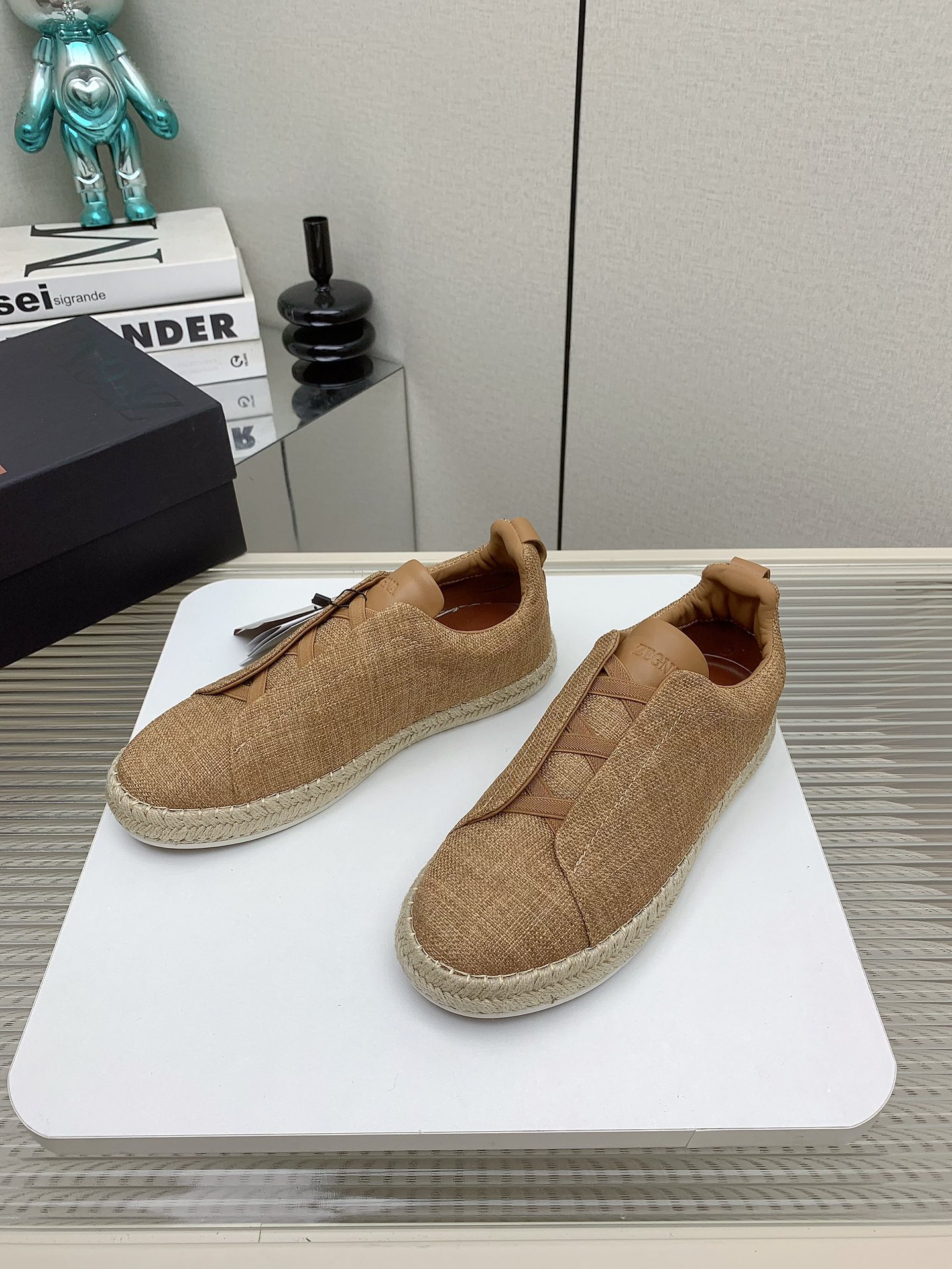 Zegna 2024SS Luxury Fisherman Shoes with Triple Stitch Detail (High Quality) - 图片 2