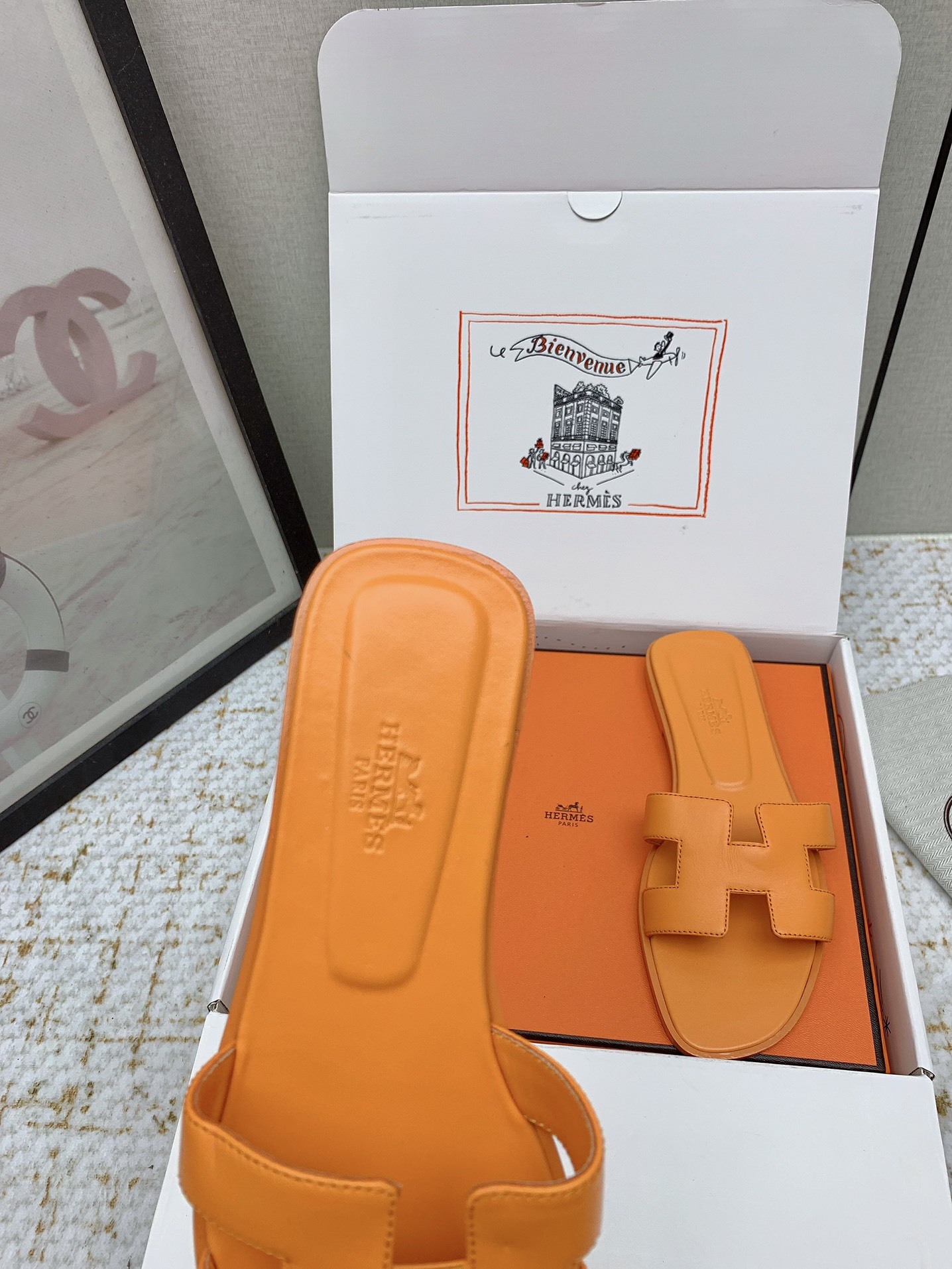 Hermès Oran Sandal: Iconic Leather Slides for Women, Sizes 35-42 Available 7 i1750232462 365 1