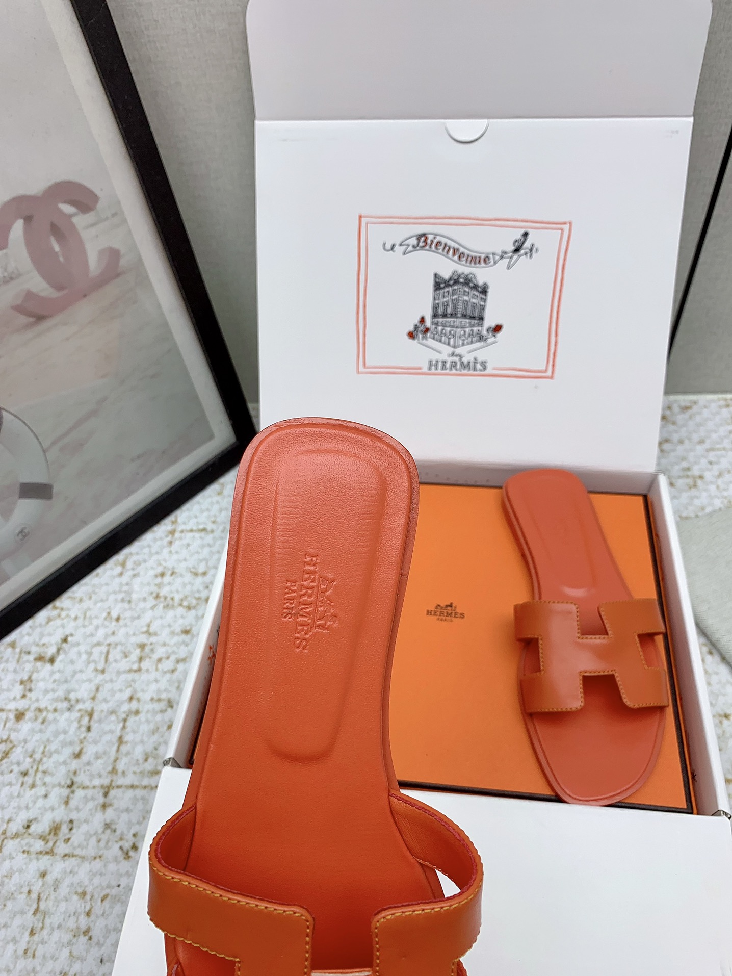 Hermès Oran Leather Sandals - Iconic Style, Comfortable Fit, Sizes 35-42 6 i1750232542 3029 6