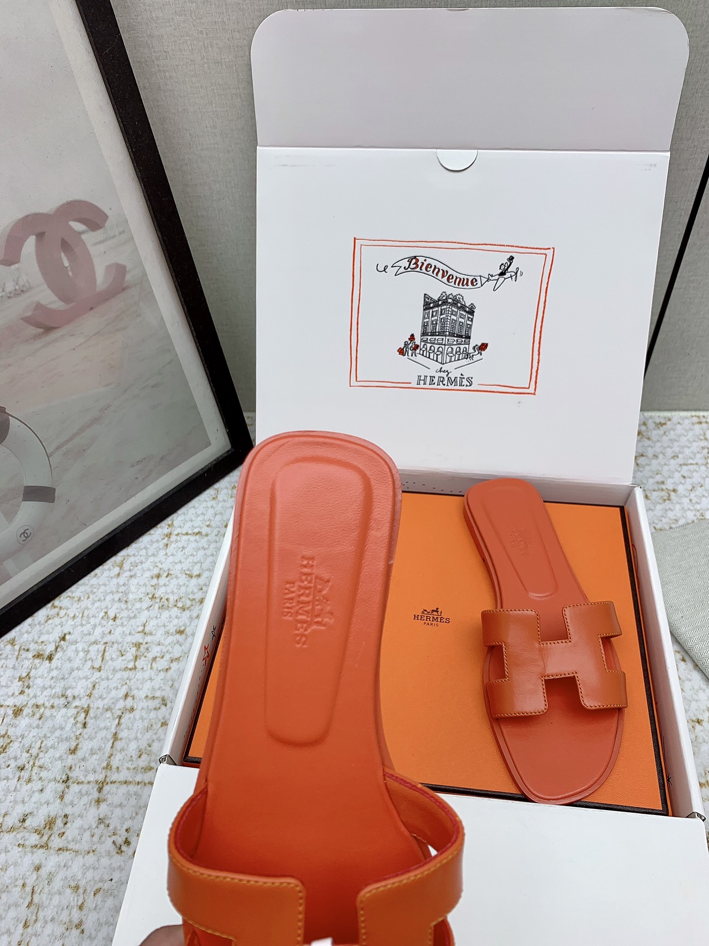 Hermès Oran Leather Sandals - Iconic Style and Comfort (Sizes 35-42) 6 i1750232573 3186 8