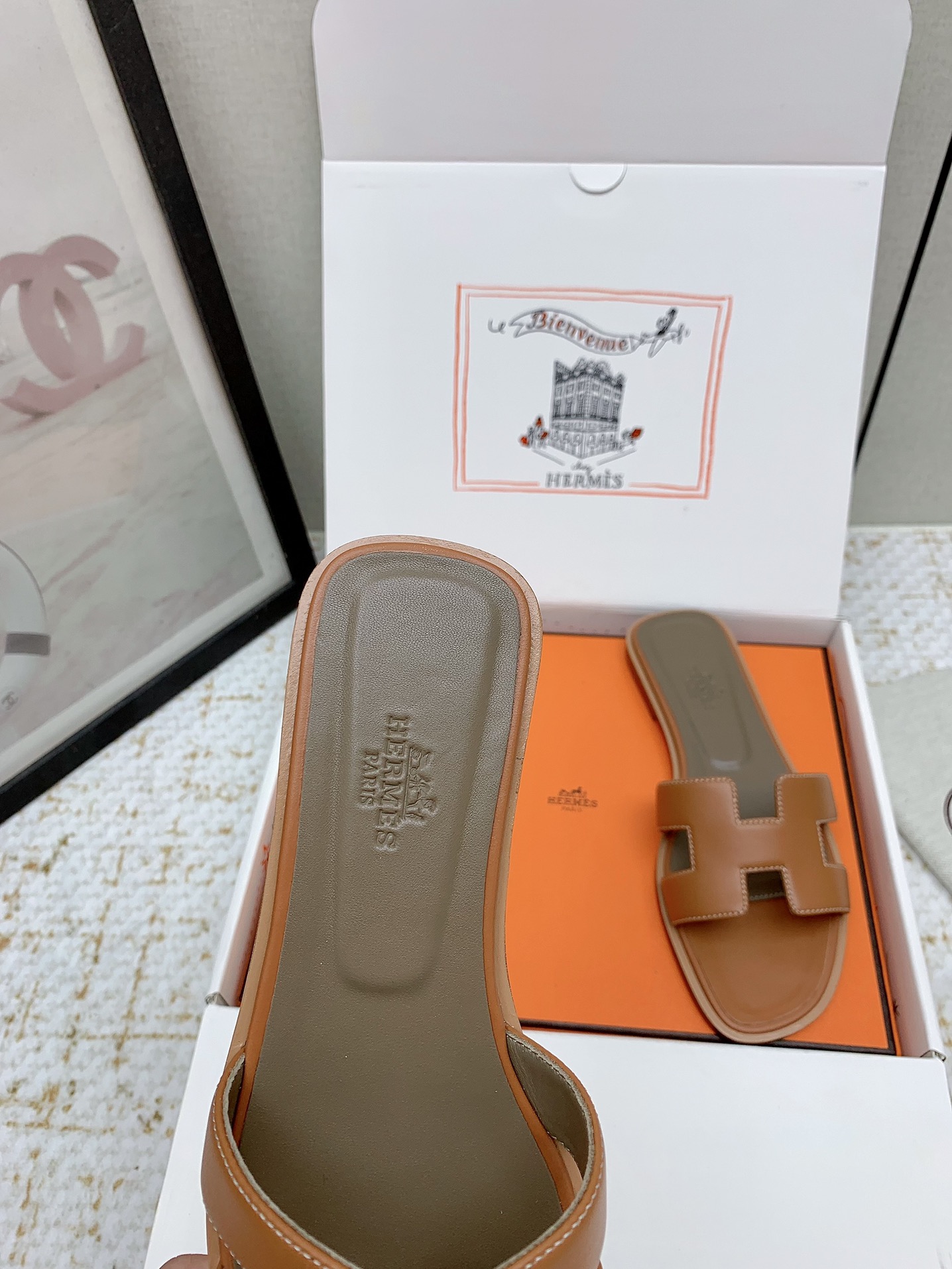 Hermès Oran Sandal: Iconic Style, Unparalleled Comfort in Brown Leather 6 i1750232796 4613 1