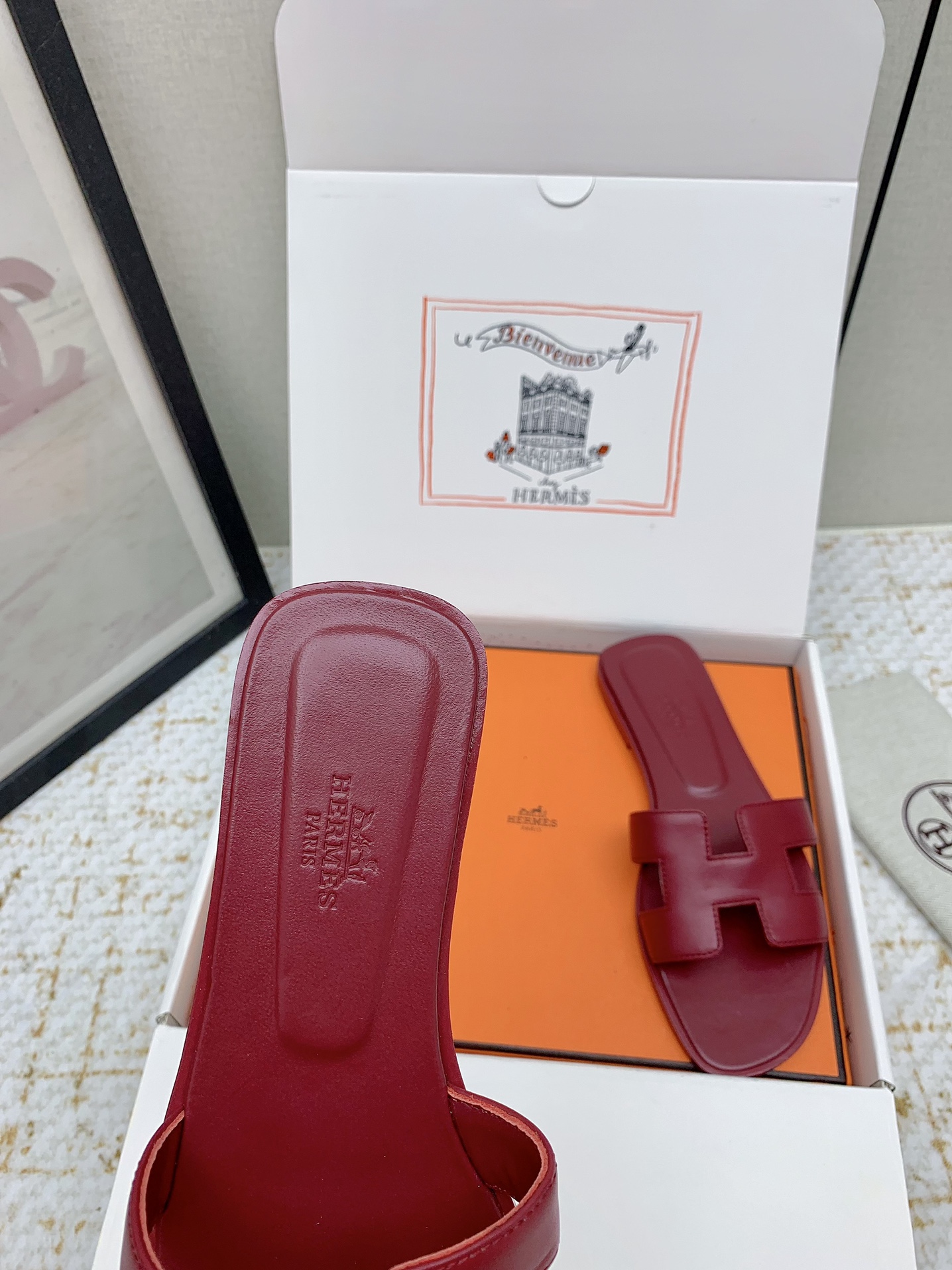 Hermès Oran Leather Sandals - Iconic Style & Comfort (Sizes 35-42 Available) 7 i1750232932 4896 0