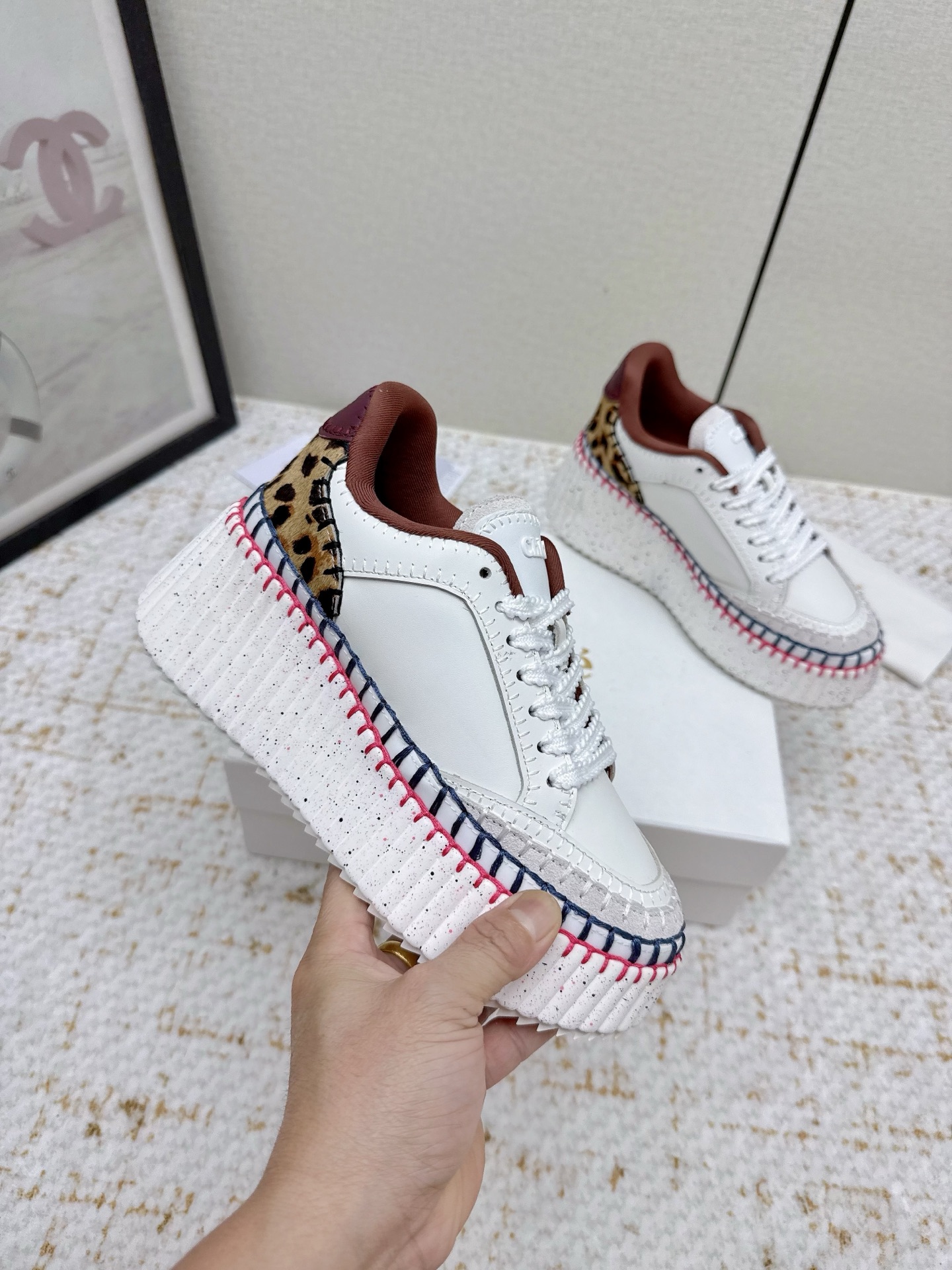 Chloe Counter 2025 Fashion Shoes: High Quality, Simple, Clean, Five Colours - 图片 6