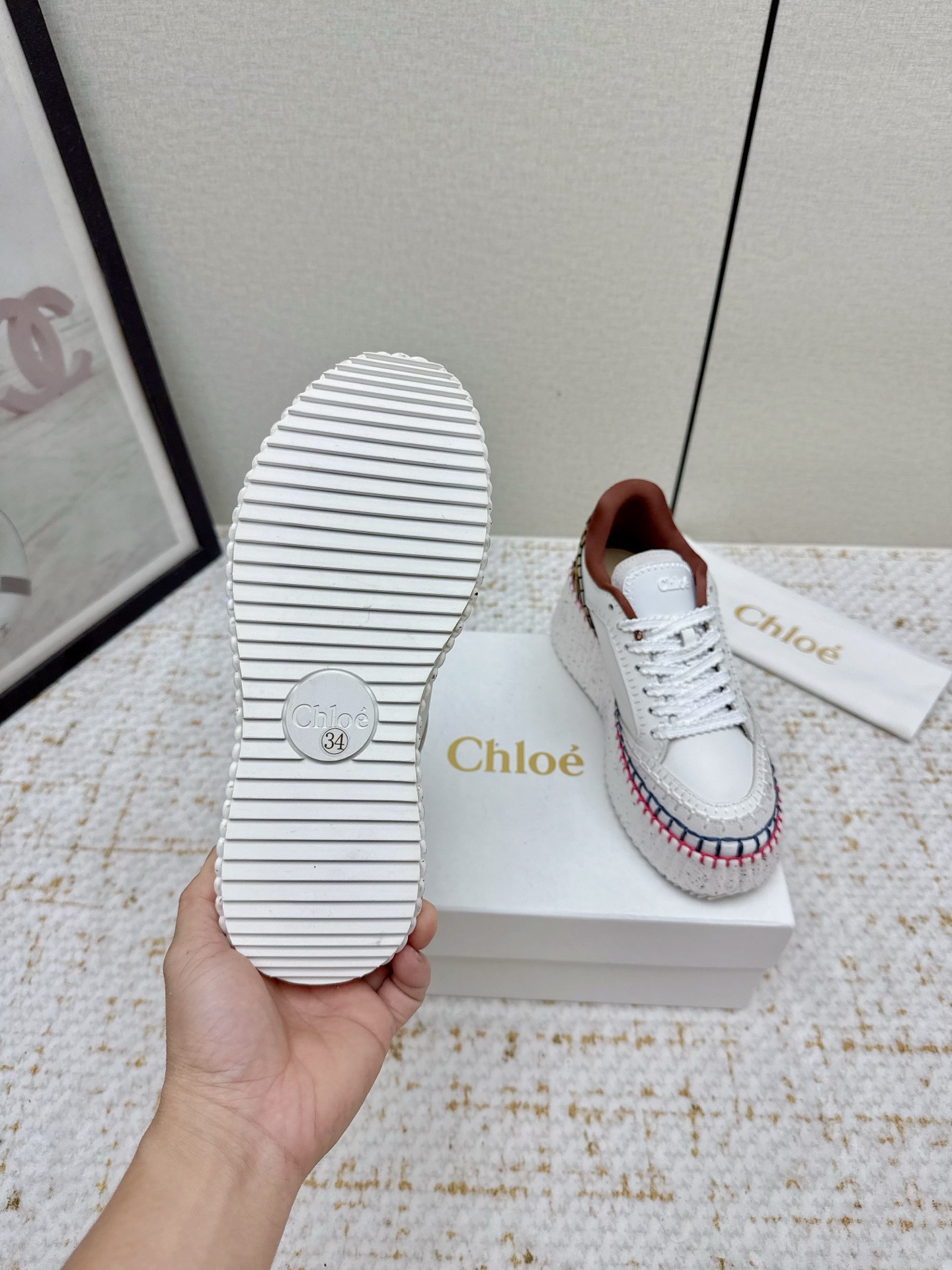 Chloe Counter 2025 Fashion Shoes: High Quality, Simple, Clean, Five Colours - 图片 7