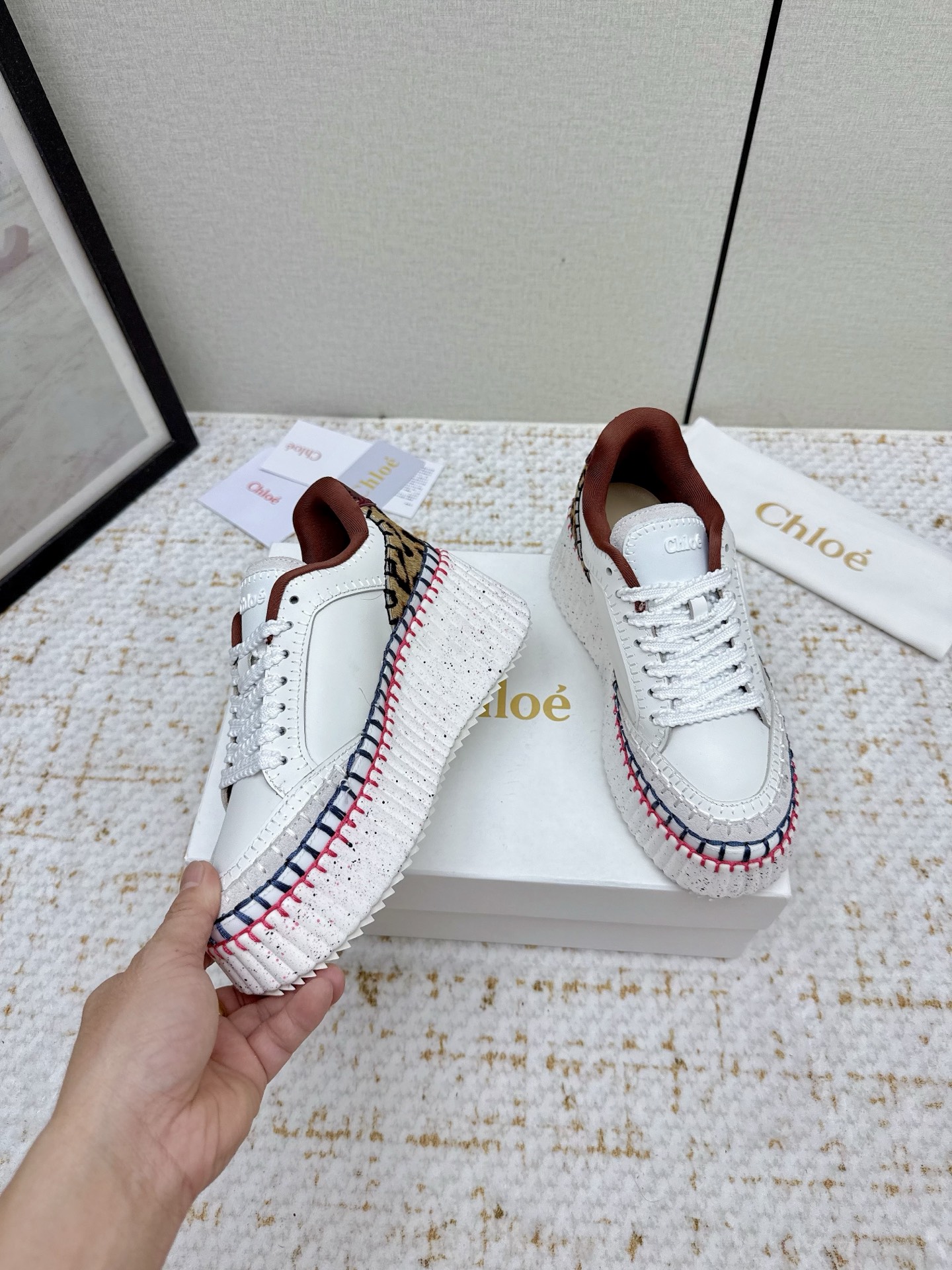 Chloe Counter 2025 Fashion Shoes: High Quality, Simple, Clean, Five Colours - 图片 4
