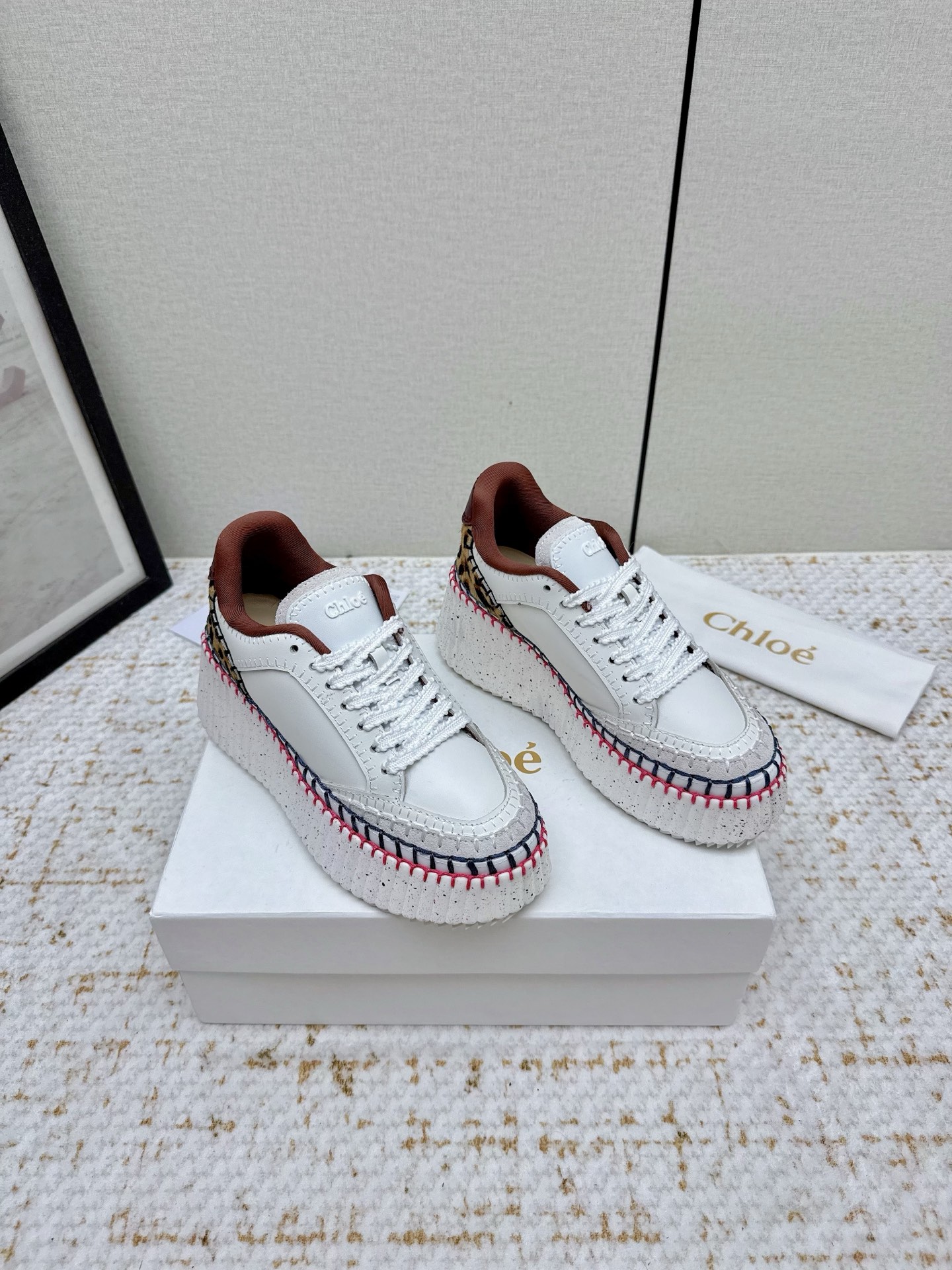 Chloe Counter 2025 Fashion Shoes: High Quality, Simple, Clean, Five Colours - 图片 1
