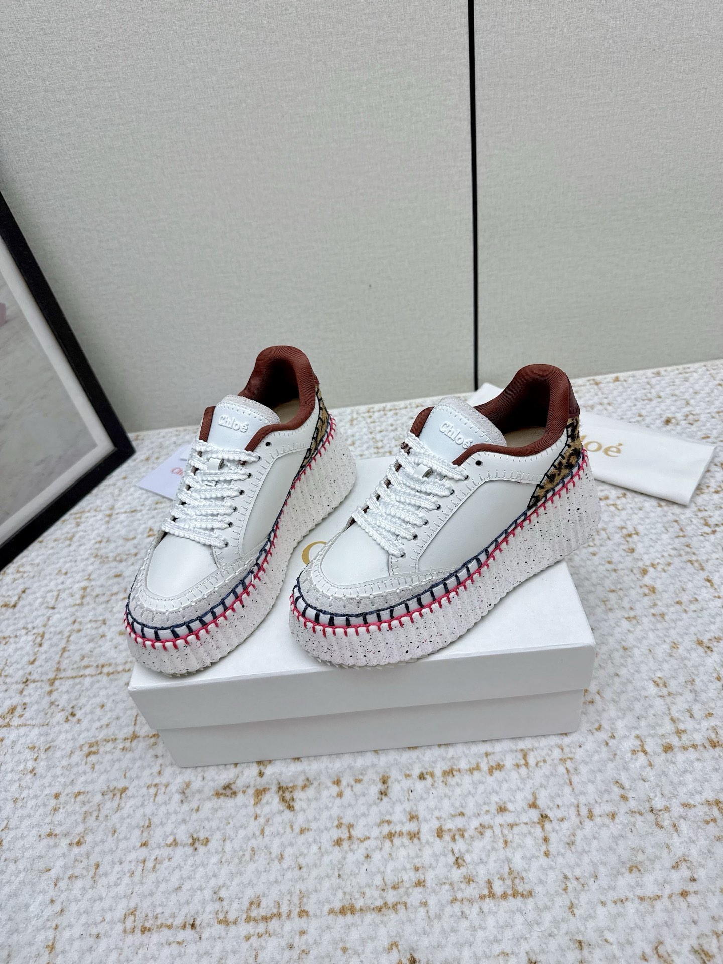 Chloe Counter 2025 Fashion Shoes: High Quality, Simple, Clean, Five Colours - 图片 3