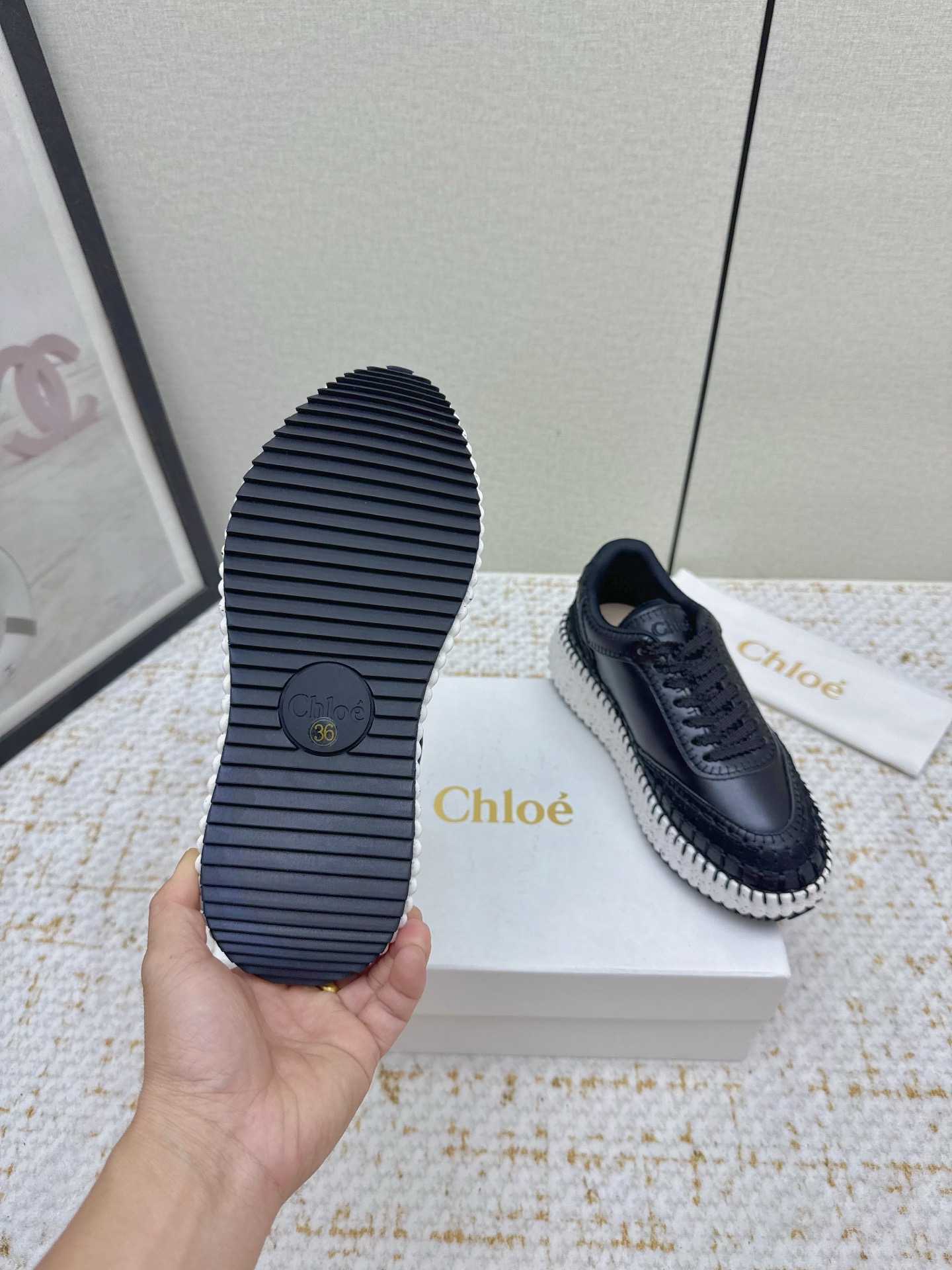High-Fashion Chloe Shoes: 5 Colors, Premium Materials, Lightweight Soles (950) - 图片 9