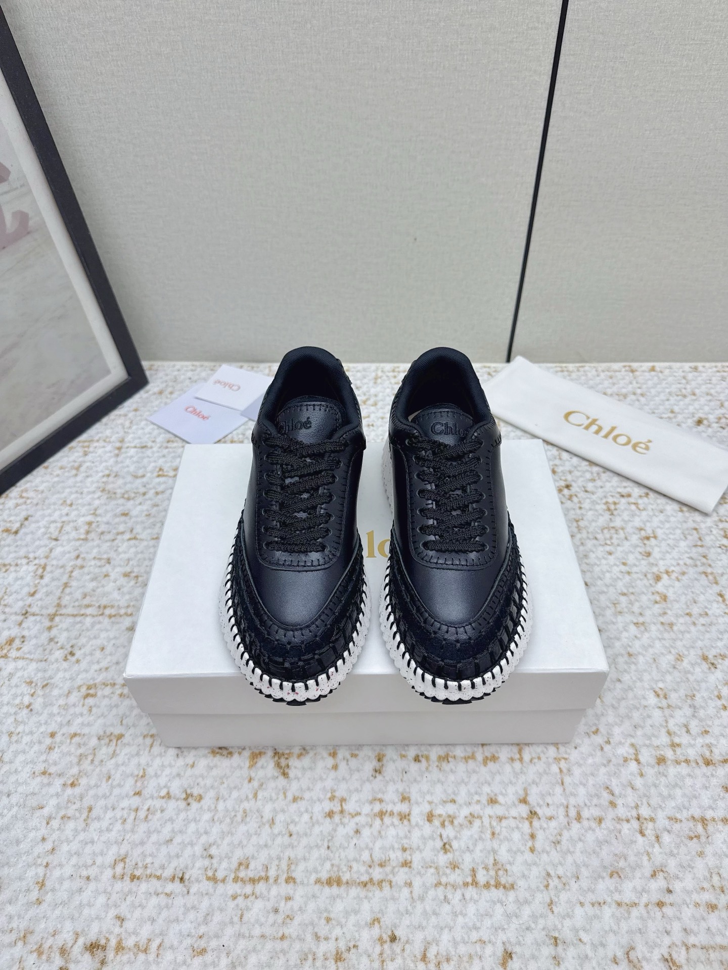 High-Fashion Chloe Shoes: 5 Colors, Premium Materials, Lightweight Soles (950) - 图片 2
