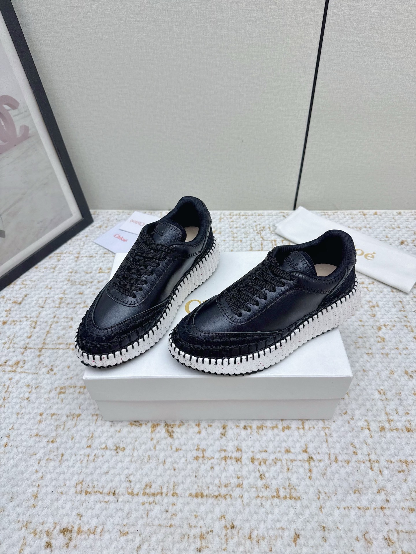 High-Fashion Chloe Shoes: 5 Colors, Premium Materials, Lightweight Soles (950) - 图片 3