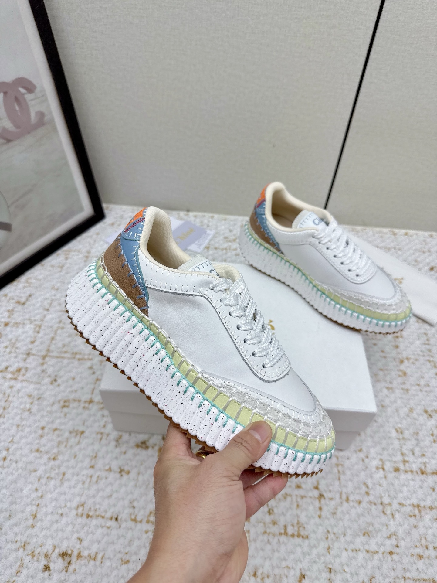 Chloe Counter 2025 High Fashion Shoes in Five Colors - 图片 6