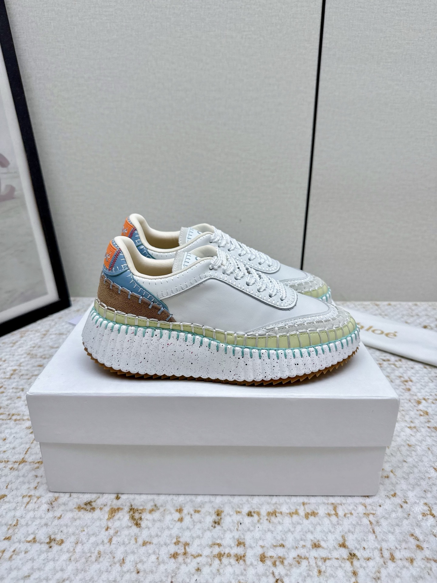 Chloe Counter 2025 High Fashion Shoes in Five Colors - 图片 5