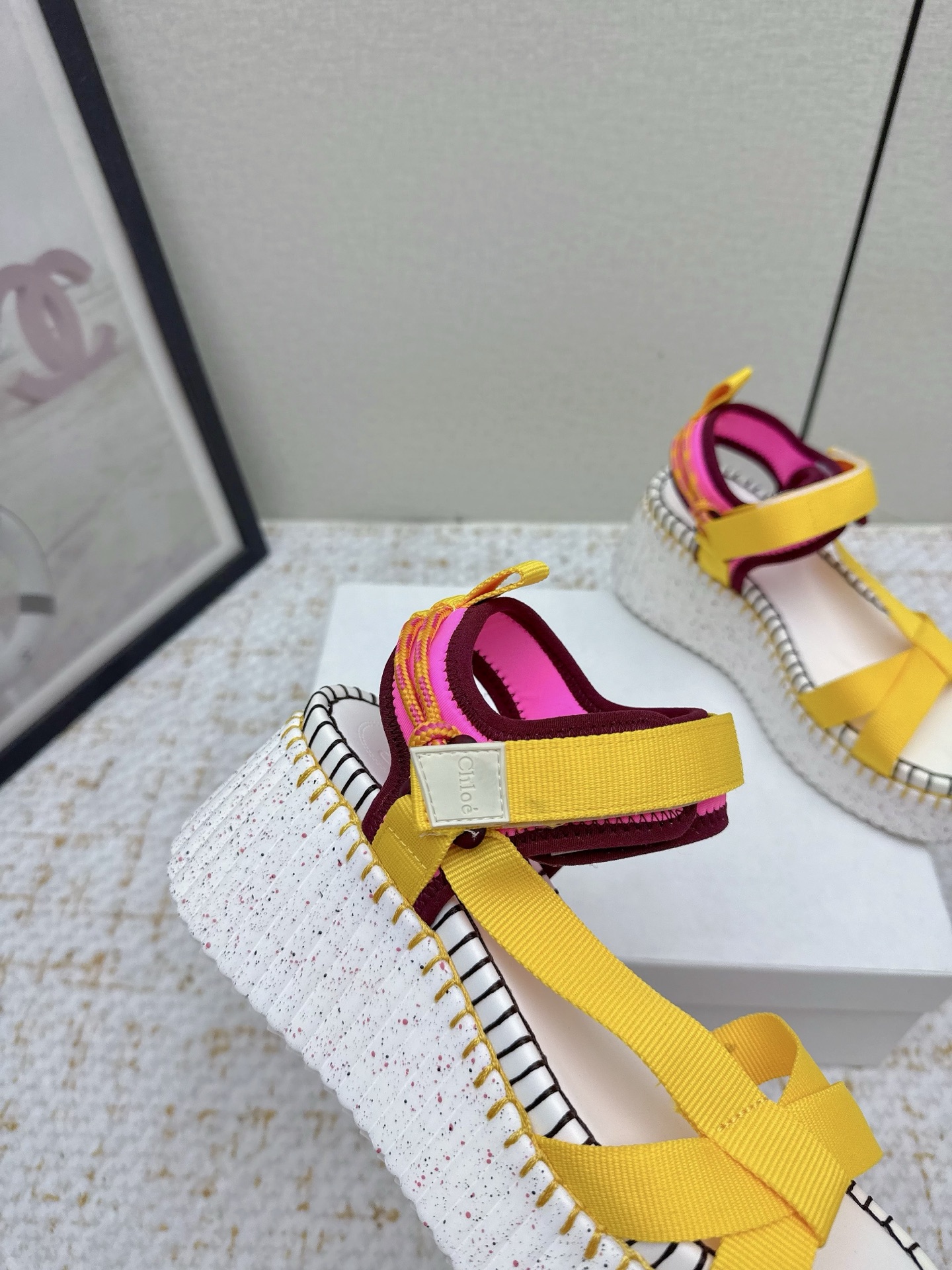 Chol’s 2024s: Stylish High Production Sandals with Imported Velvet and Super-Light Rubber Sole - 图片 8