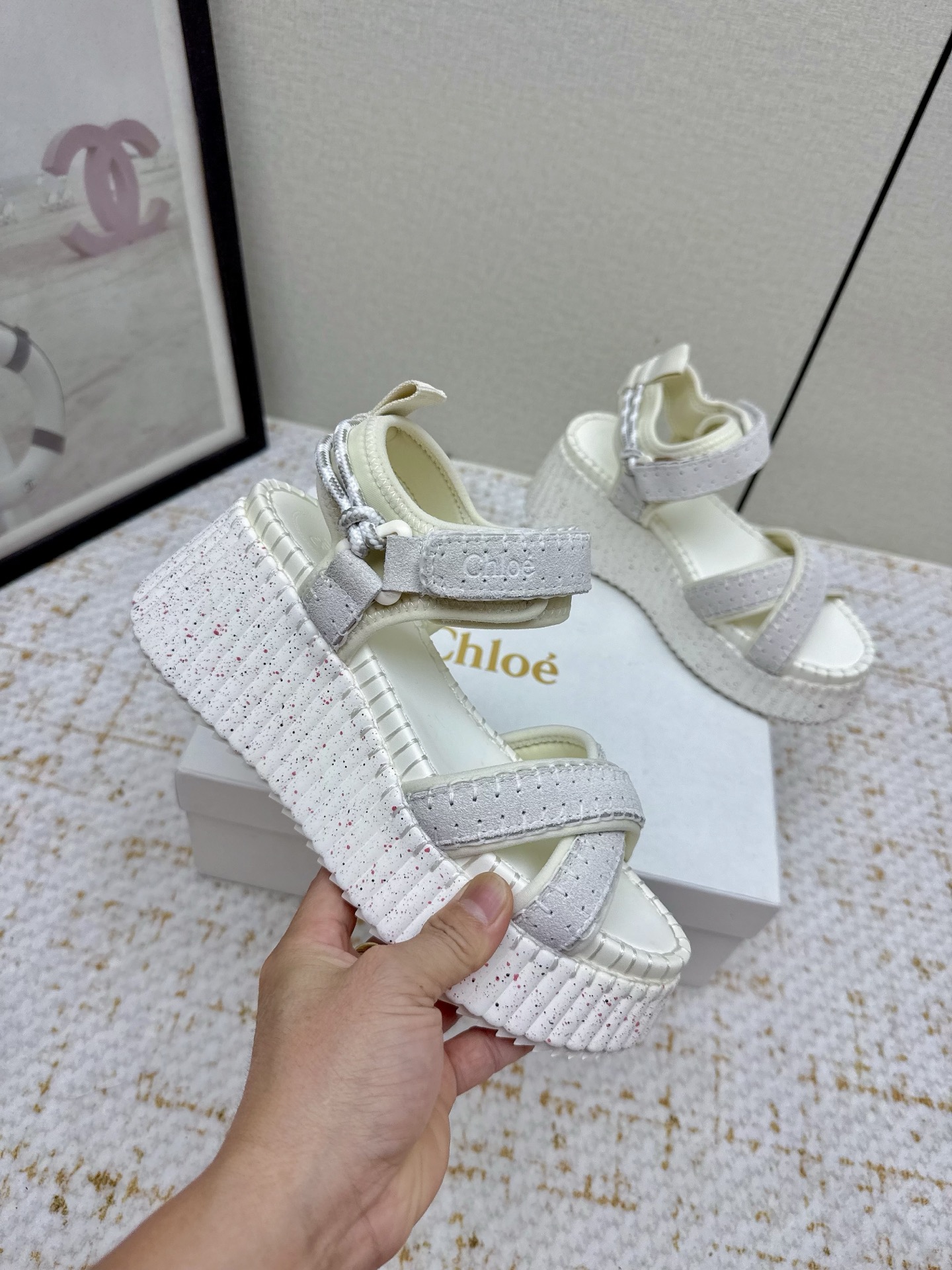 New Chol’s 2024s Sandals: Stylish, Comfortable, and Lightweight with 8CM Bubble Sole - 图片 5