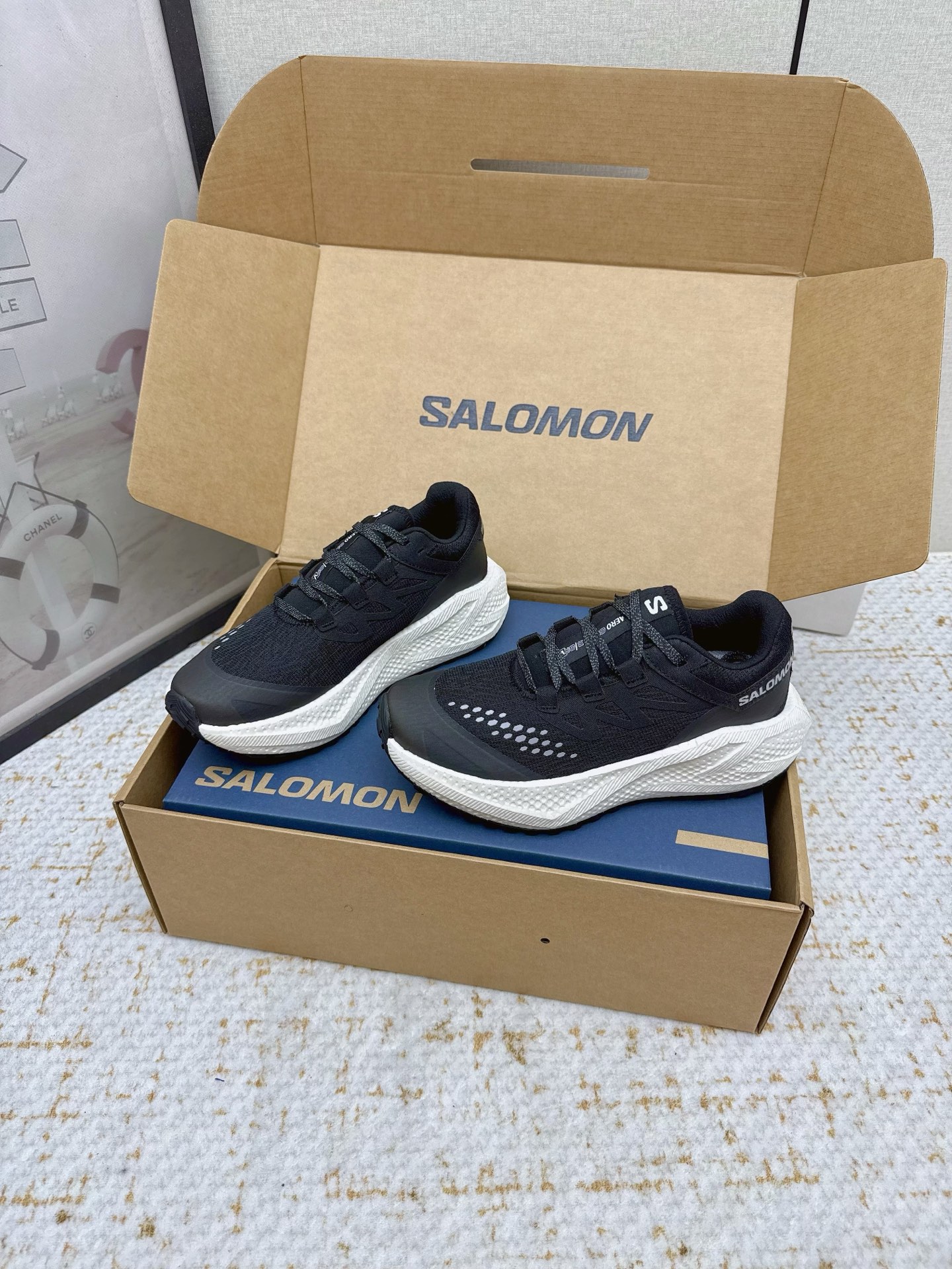 “Salomon 25 Aero Glide 3 GRVL Leisure Sport Shoes with Anti-Fouling Water Protection and Wide Fit” - 图片 3