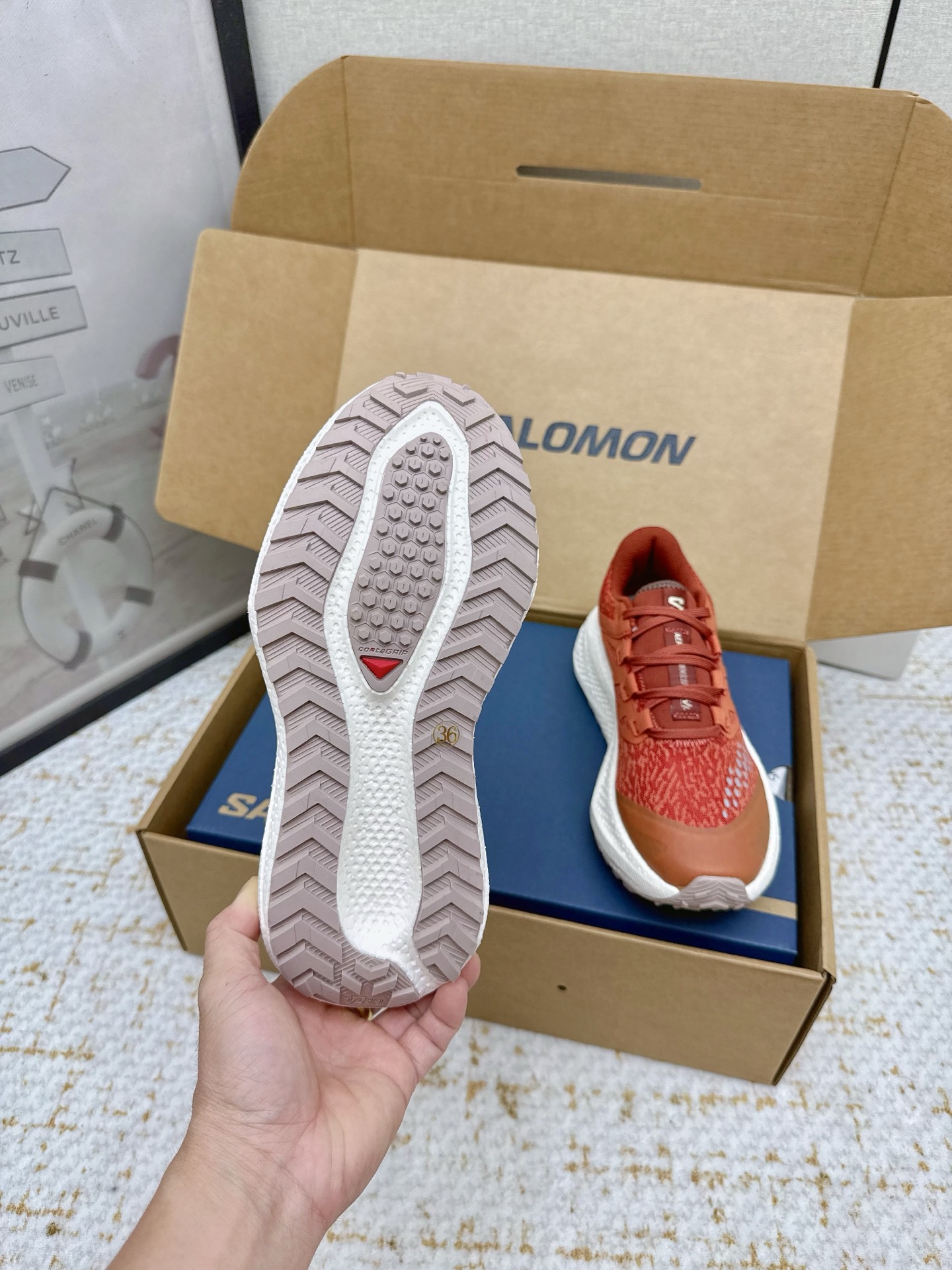 Title: SALOMON Salomon AERO GLIDE 3 GRVL Sport Shoes Features Summary Summary: SALOMON Salomon AERO GLIDE 3 GRVL shoes have woven design, - 图片 6