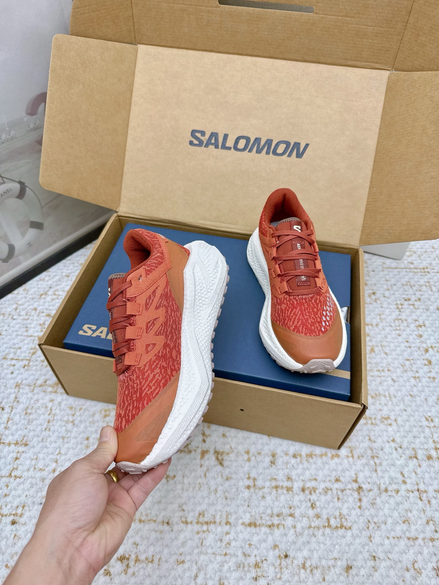Title: SALOMON Salomon AERO GLIDE 3 GRVL Sport Shoes Features Summary Summary: SALOMON Salomon AERO GLIDE 3 GRVL shoes have woven design, - 图片 4