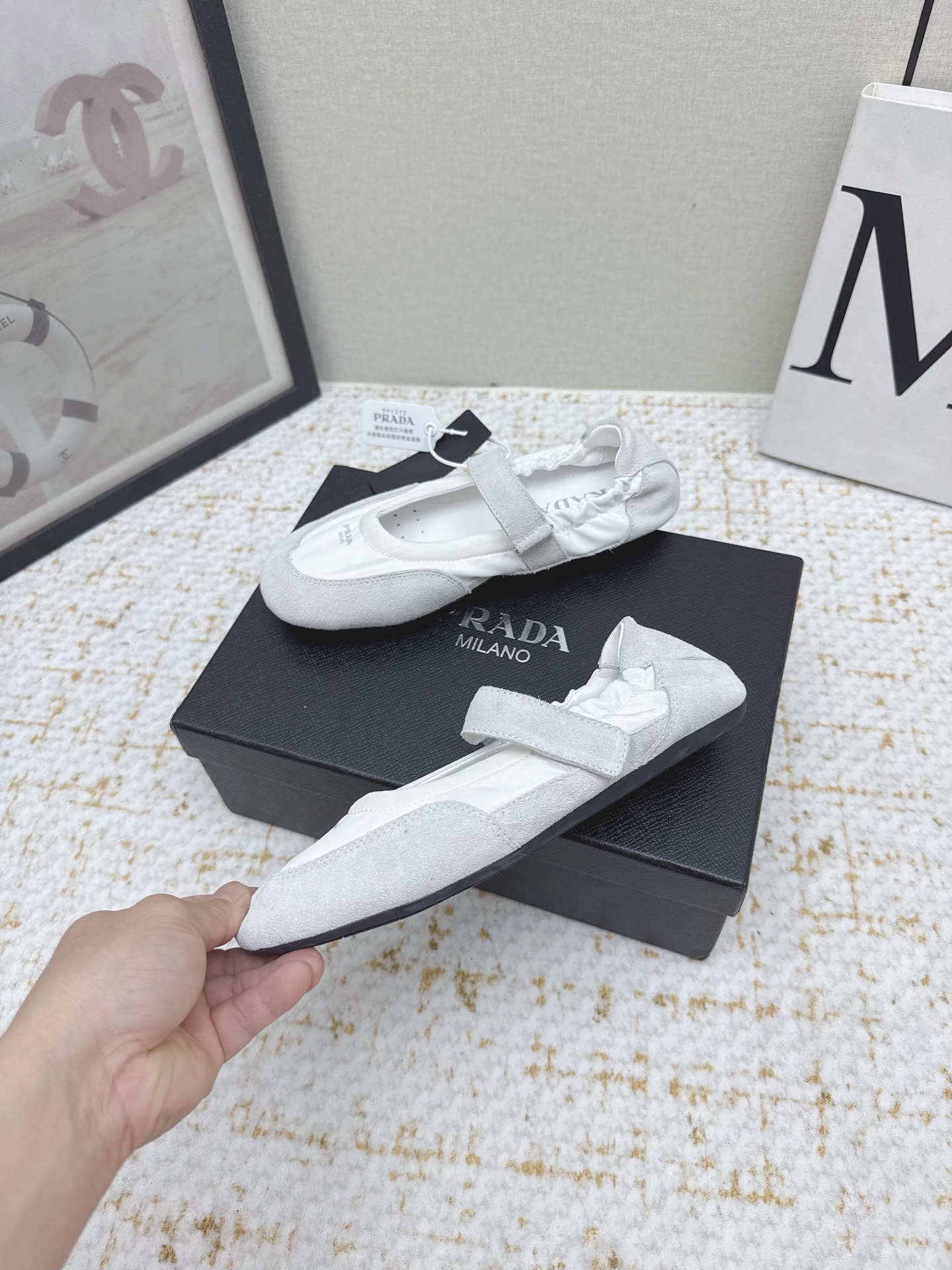 “Prada Prada P’s 25sssfw Recreational Shoes: High-Level Comfort with Cloud-Stepping Gel and Sheepskin” - 图片 5