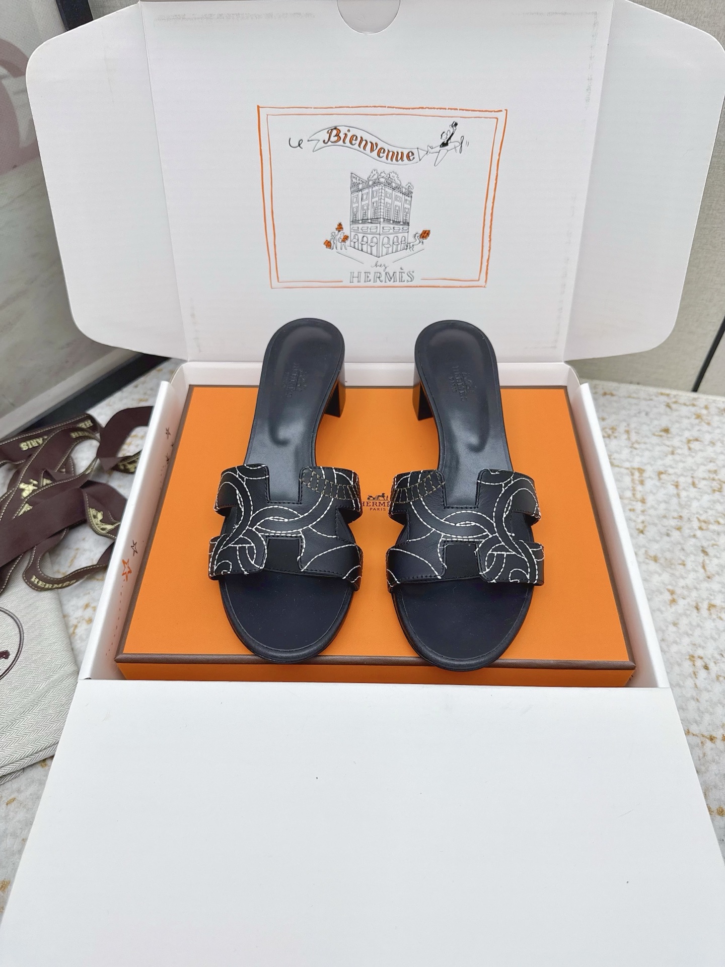 Hermes Style Pink Leather Women's Shoes Lookbook Reference image 1