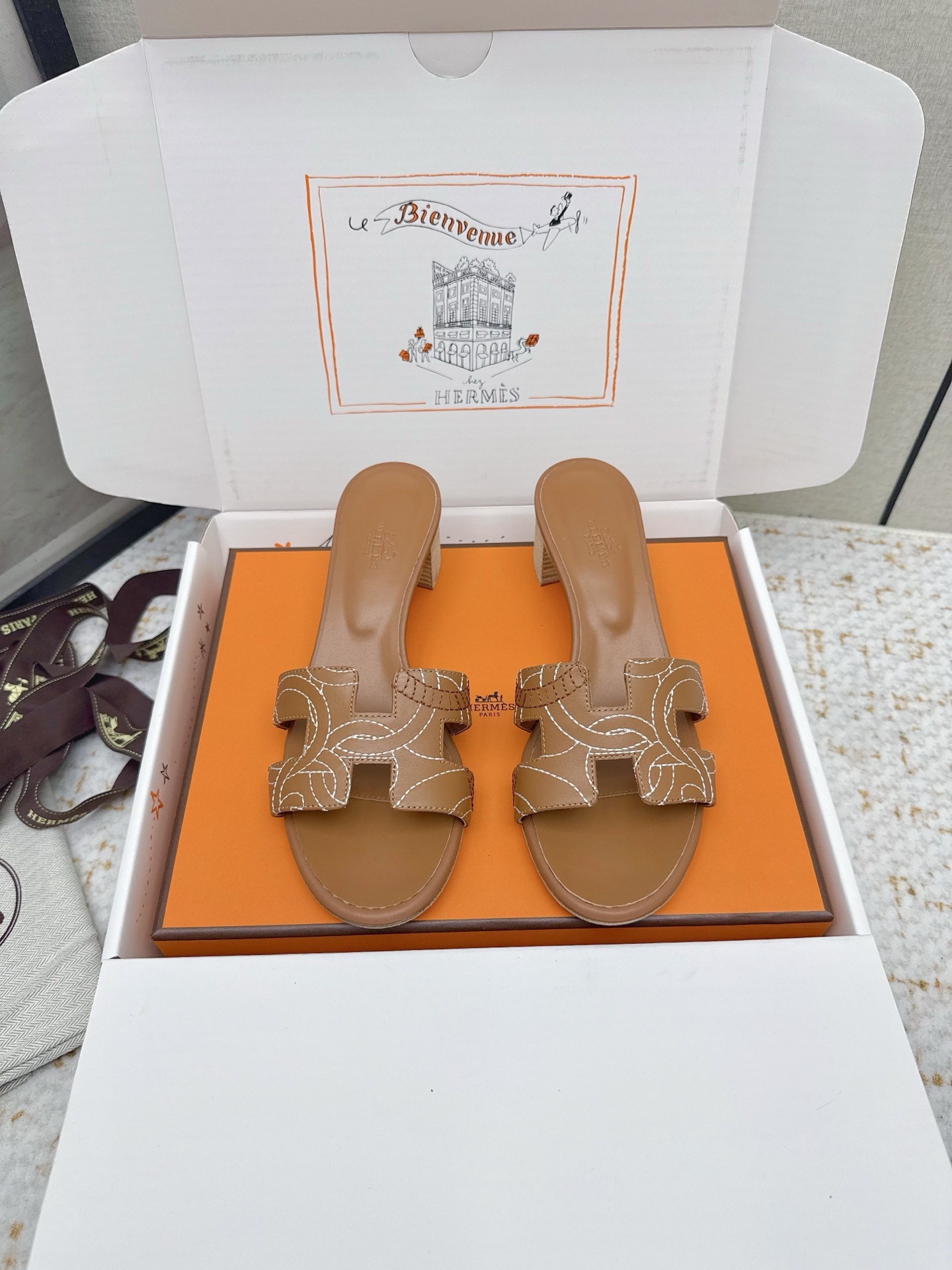 Hermes Style Pink Leather Women's Shoes Lookbook Reference image 1