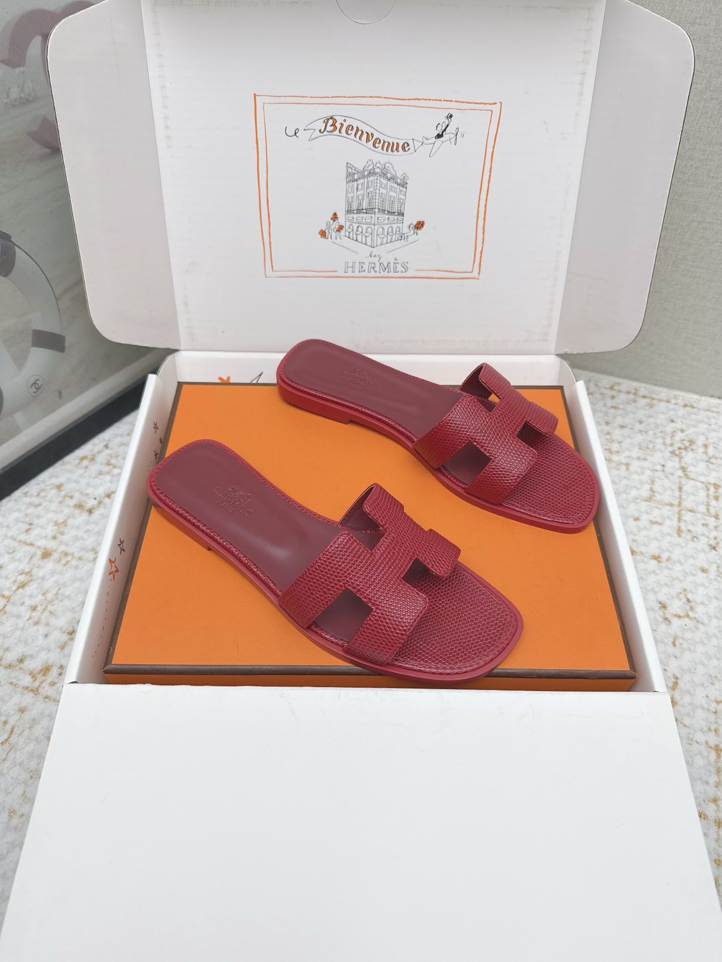 Hermes Style Pink Leather Women's Shoes Lookbook Reference image 2