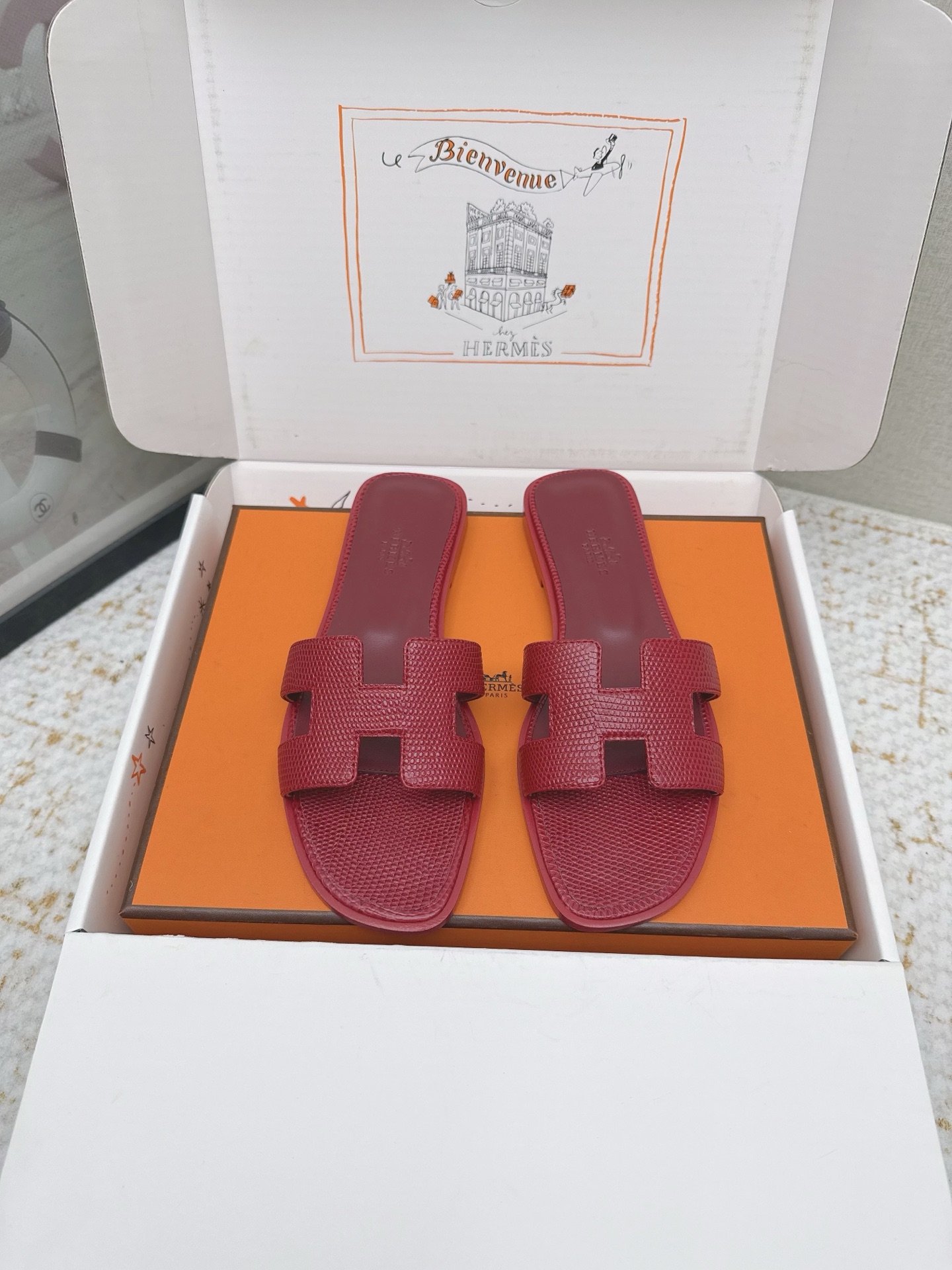 Hermes Style Pink Leather Women's Shoes Lookbook Reference image 1