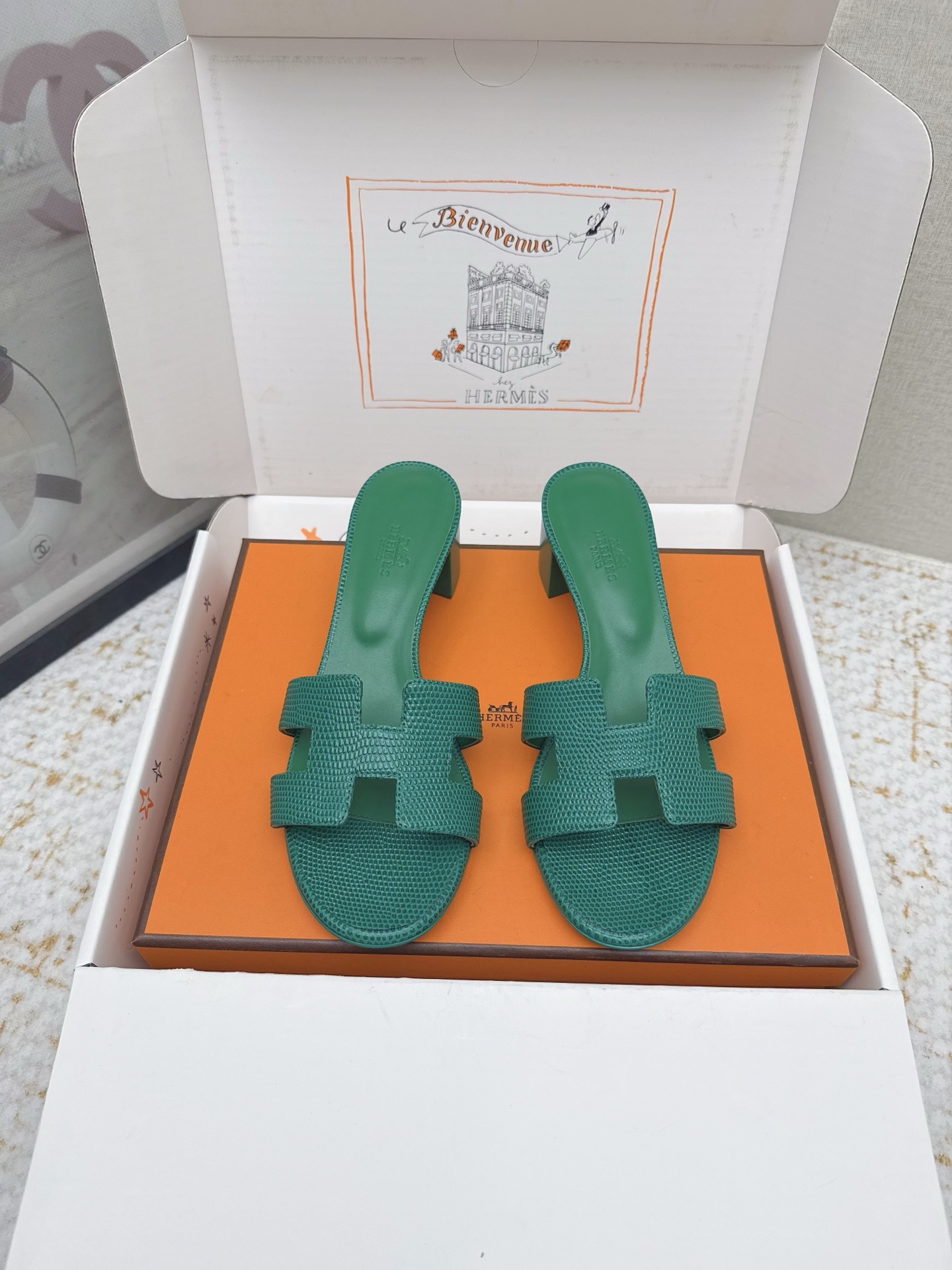 Hermes Style Pink Leather Women's Shoes Lookbook Reference image 1