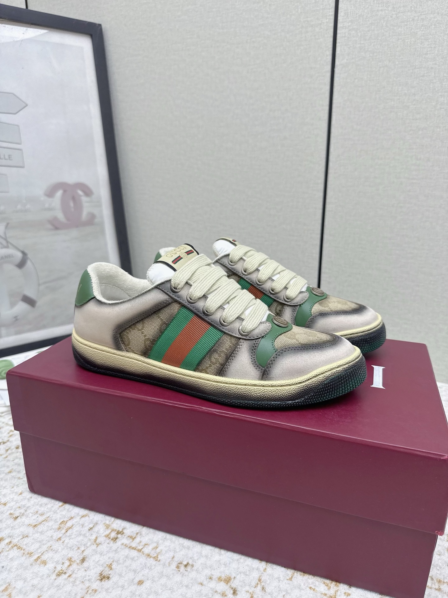Gucci Style Leather Women's Shoes Lookbook Reference image 1