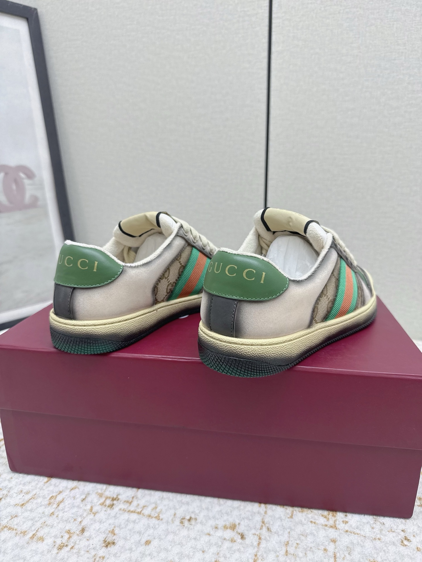 Gucci Style Leather Women's Shoes style reference detail image 7 from source 784611