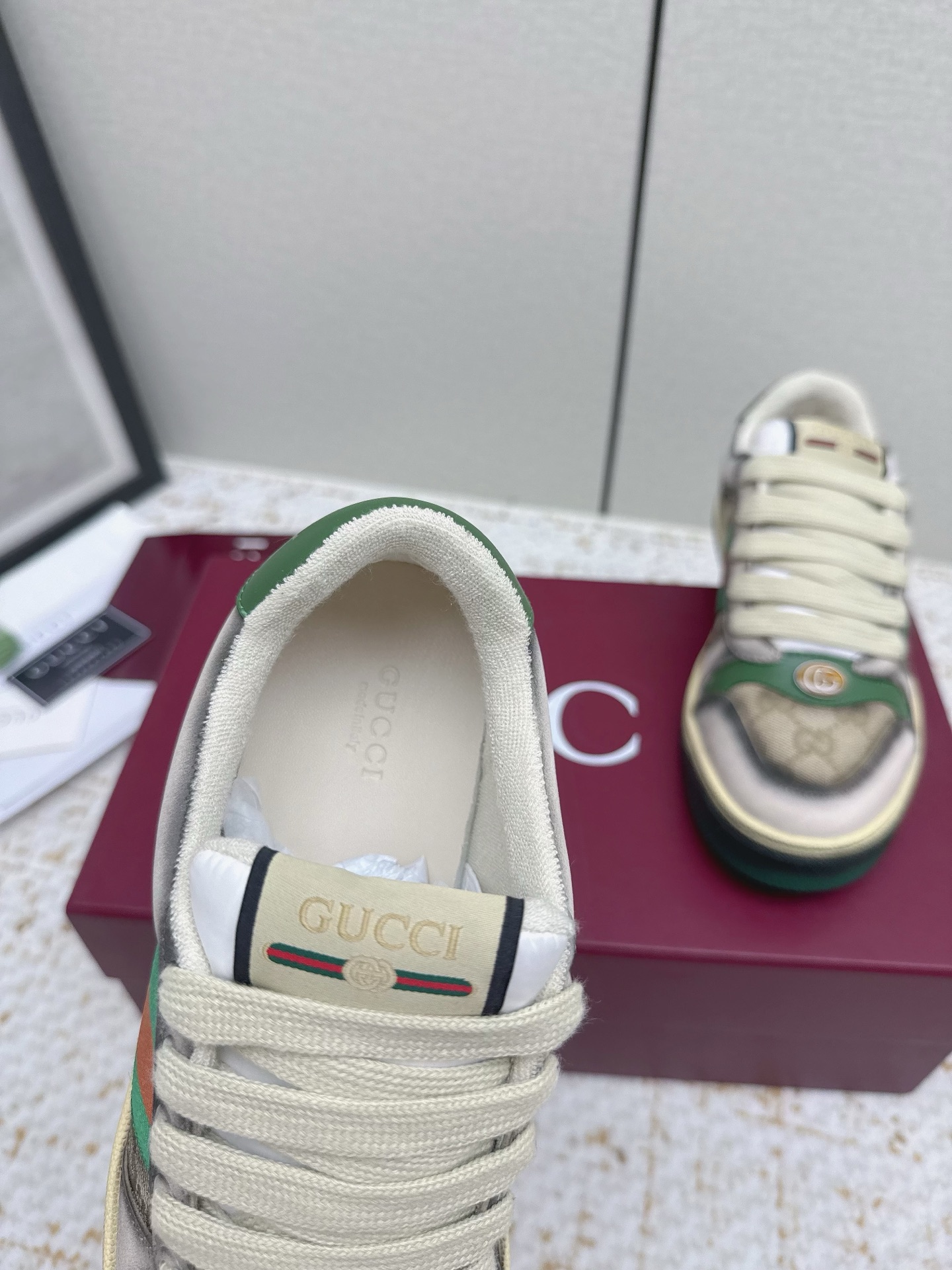 Gucci Style Leather Women's Shoes style reference detail image 6 from source 784611