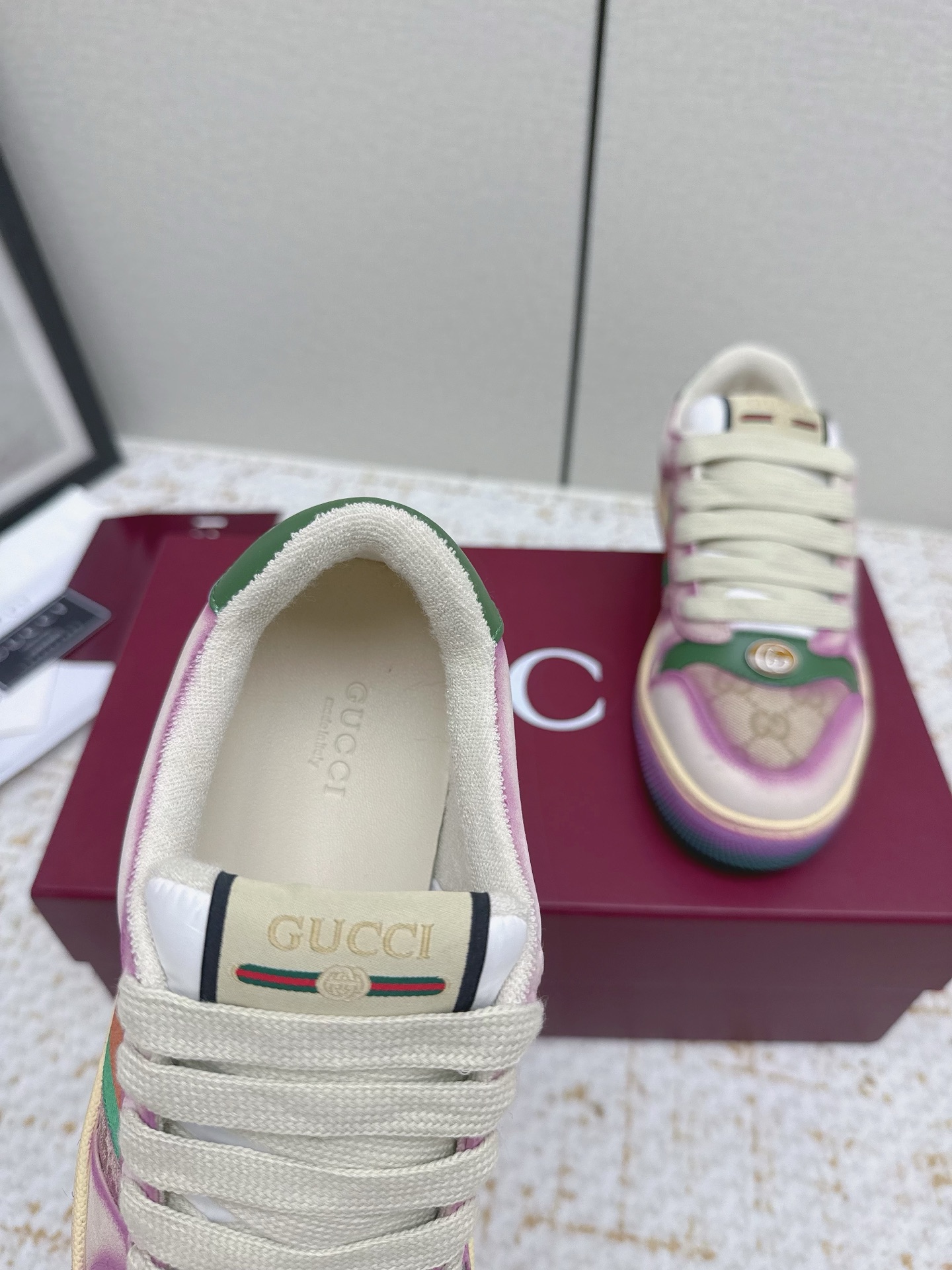 Gucci Style Leather Women's Shoes style reference detail image 6 from source 784612