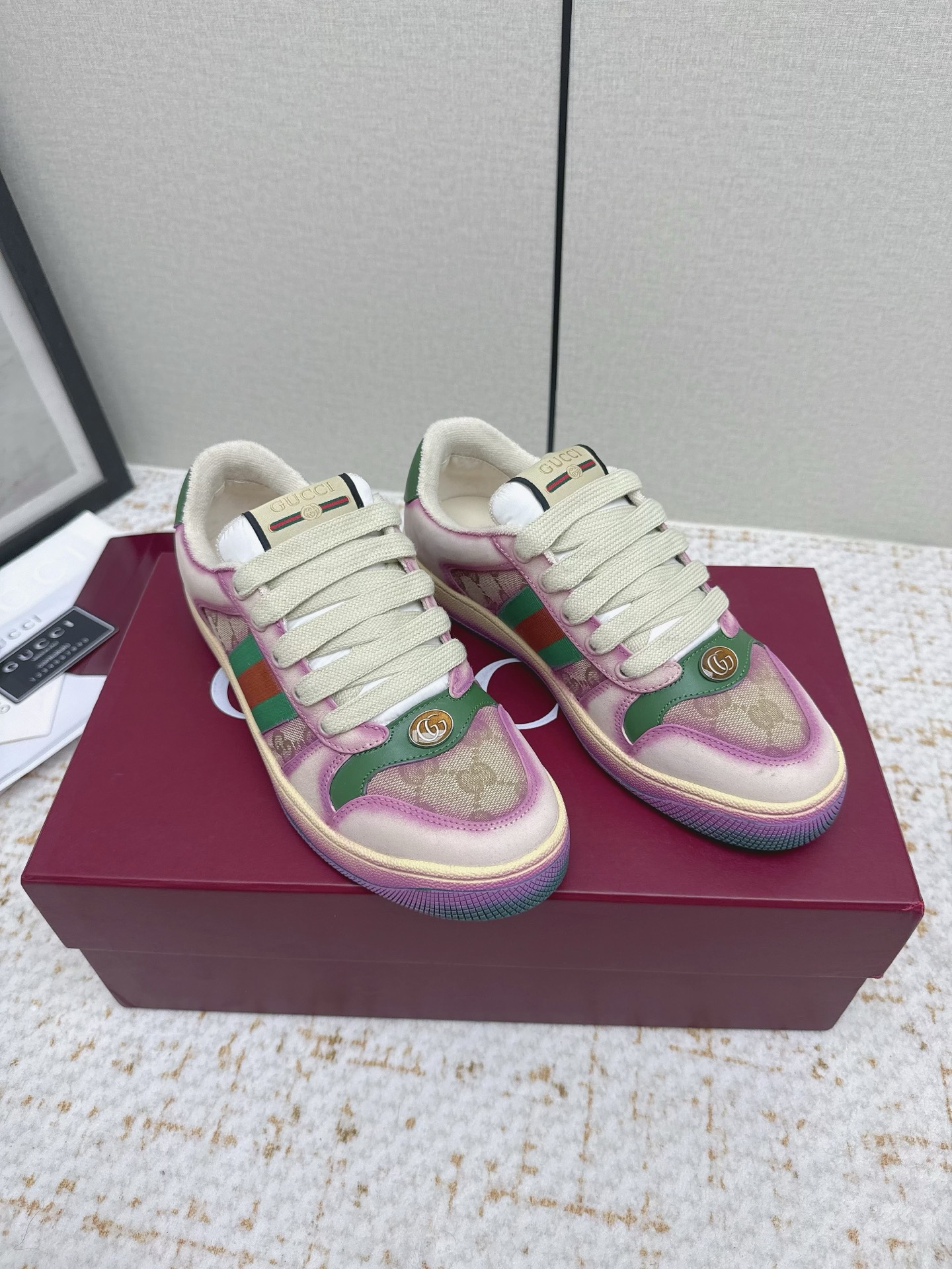 Gucci Style Leather Women's Shoes style reference detail image 3 from source 784612