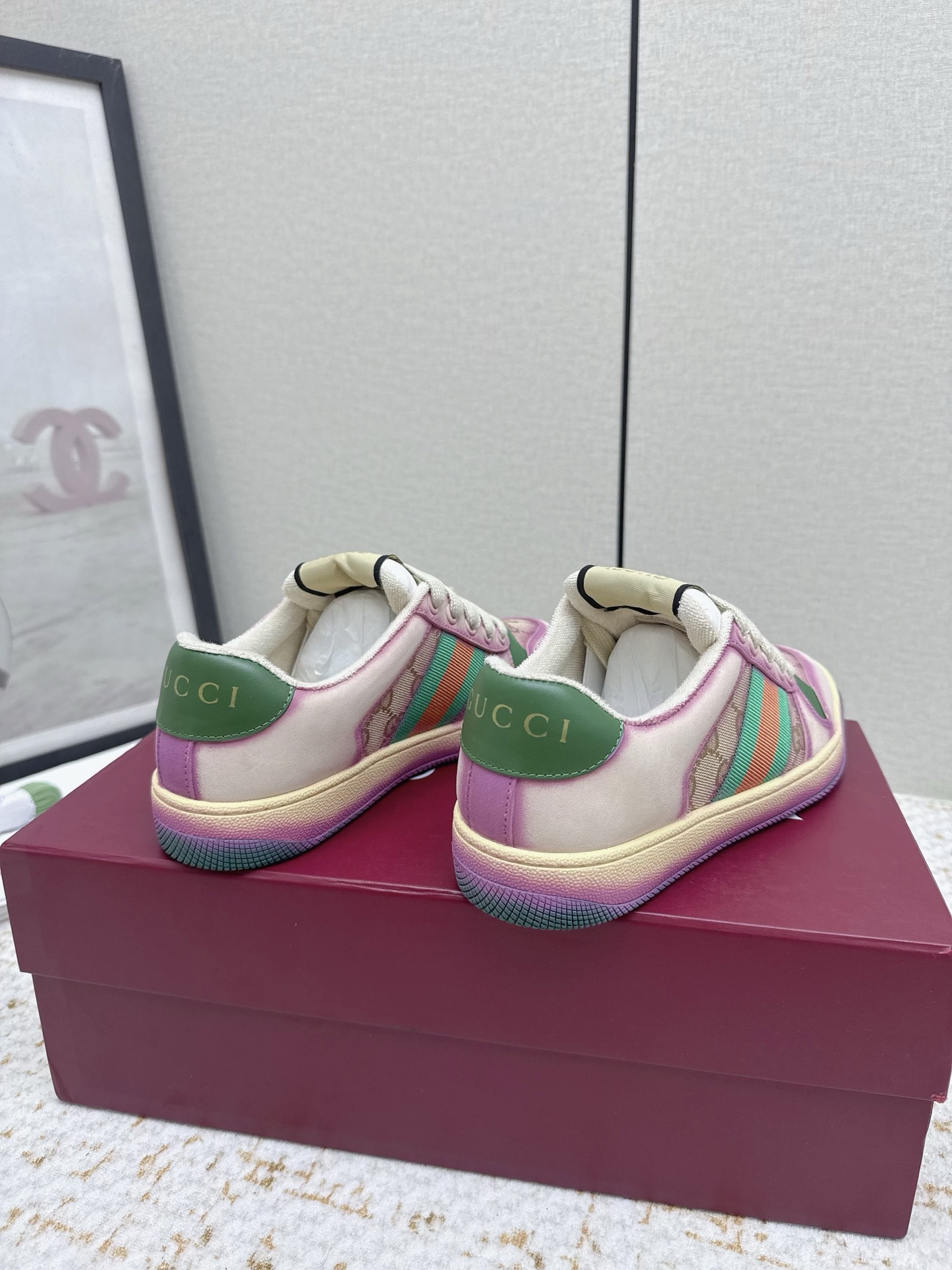Gucci Style Leather Women's Shoes style reference detail image 7 from source 784612