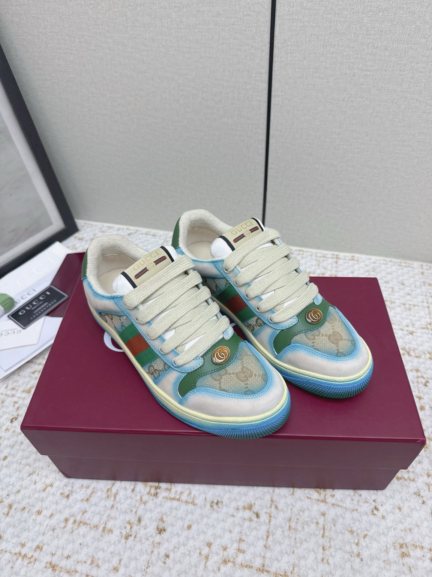 Gucci Style Leather Women's Shoes style reference detail image 4 from source 784613