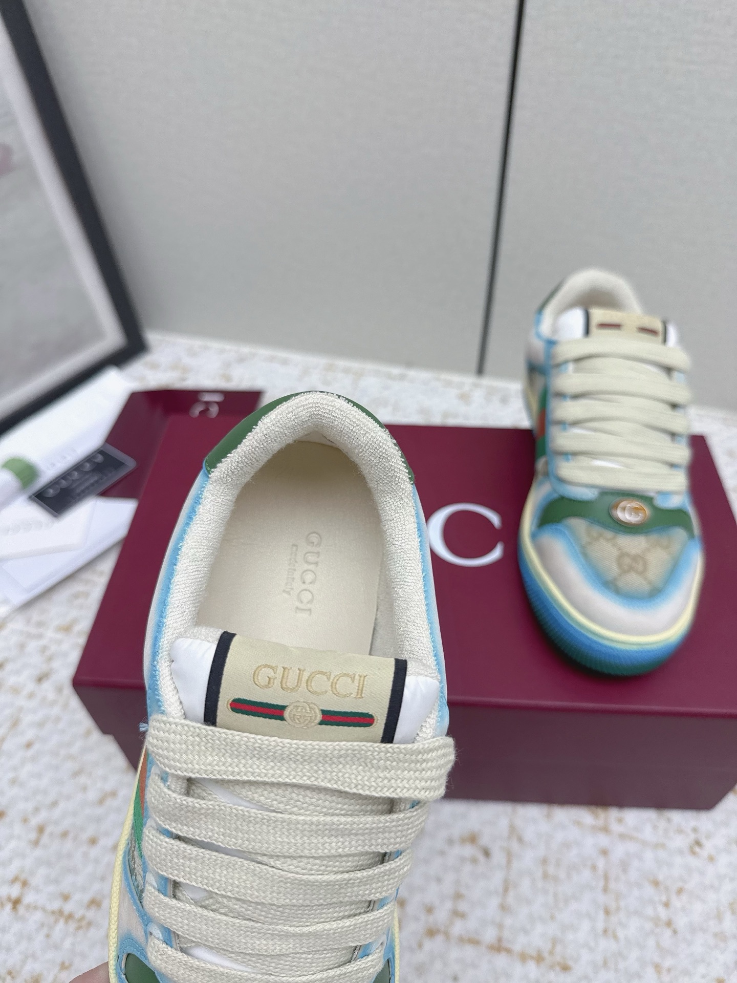 Gucci Style Leather Women's Shoes style reference detail image 6 from source 784613