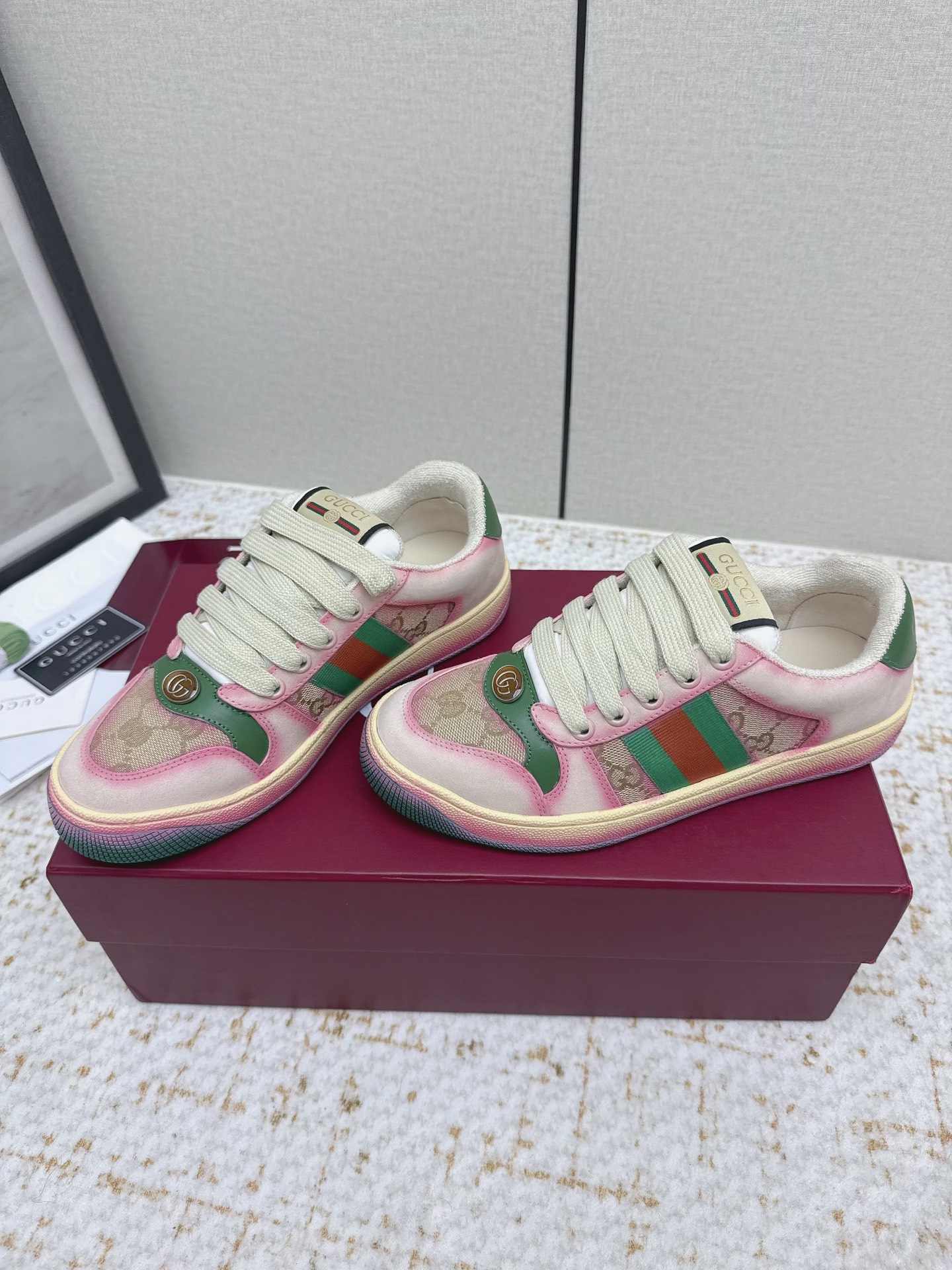Gucci Style Leather Women's Shoes style reference detail image 4 from source 784614