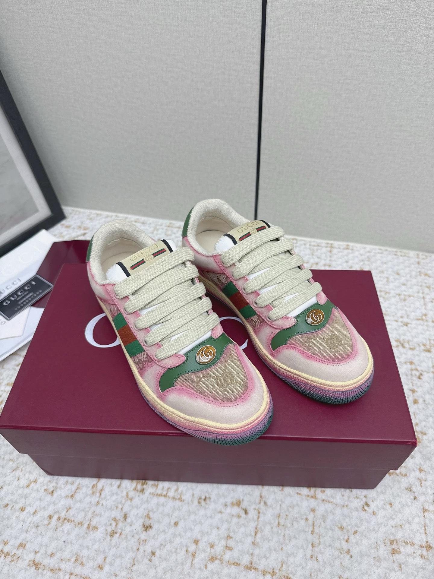 Gucci Style Leather Women's Shoes style reference detail image 3 from source 784614