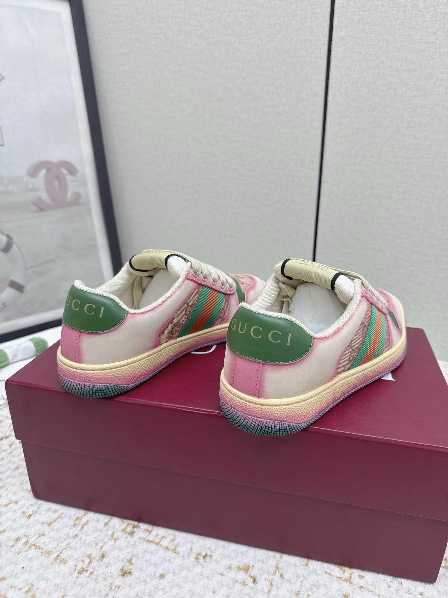 Gucci Style Leather Women's Shoes style reference detail image 7 from source 784614